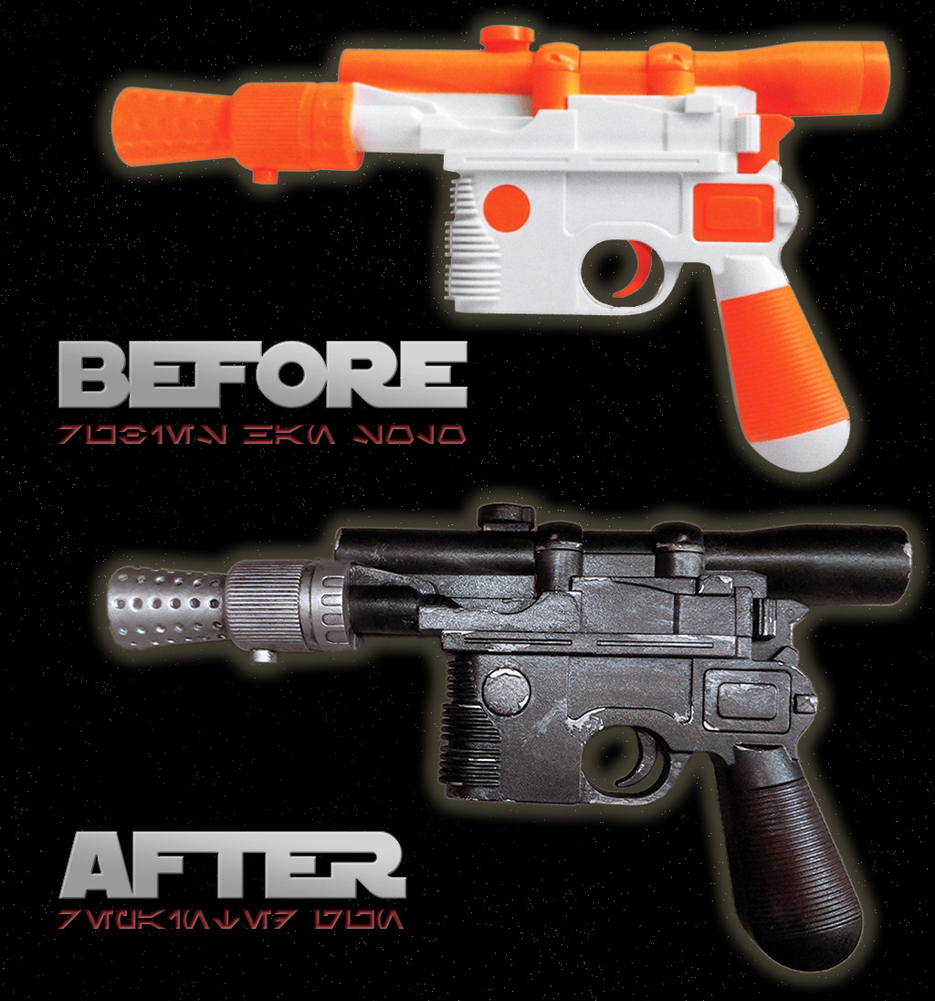 Repaint of Han Solo's blaster