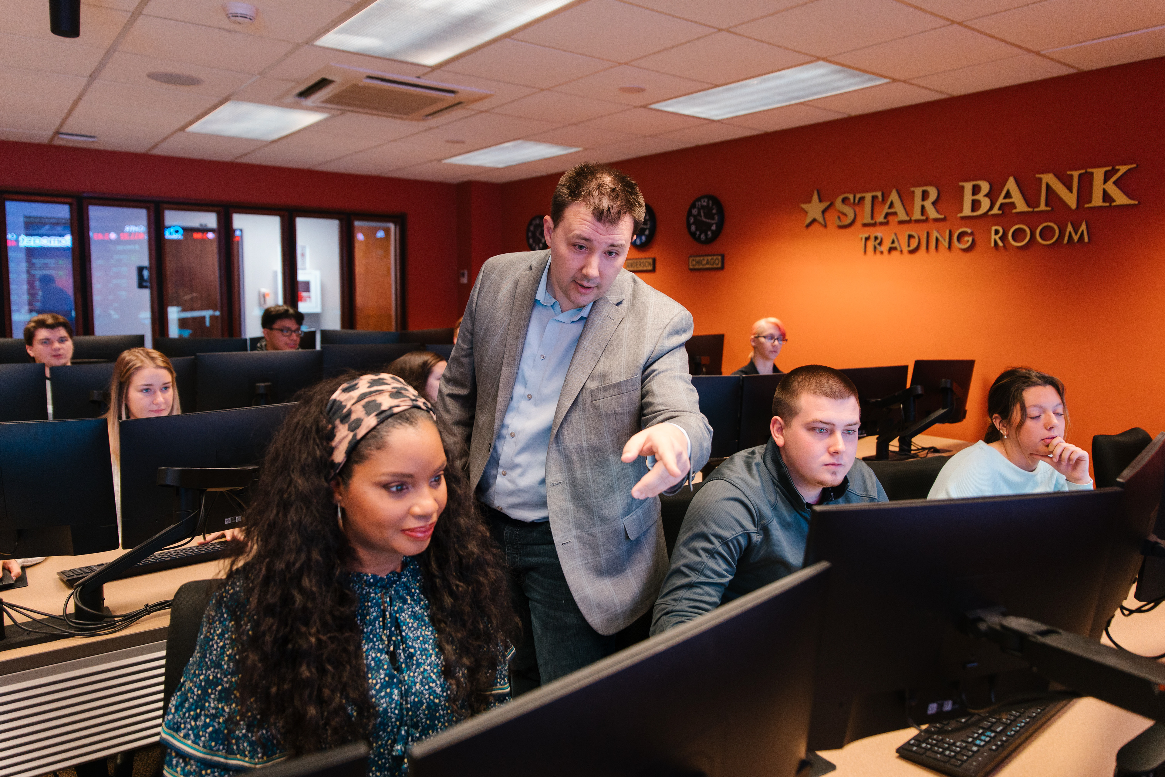 Shows one-on-on attention of faculty, adult student programing, and sponsored classrooms