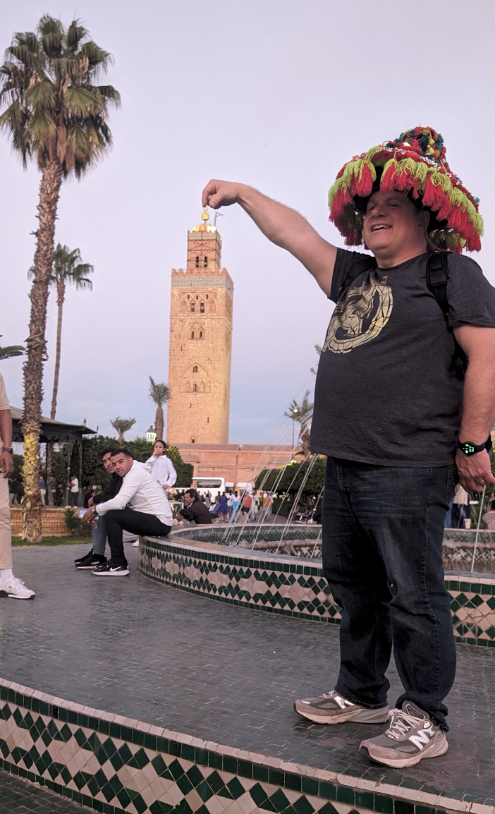 Buddy Scalera making all Americans proud.