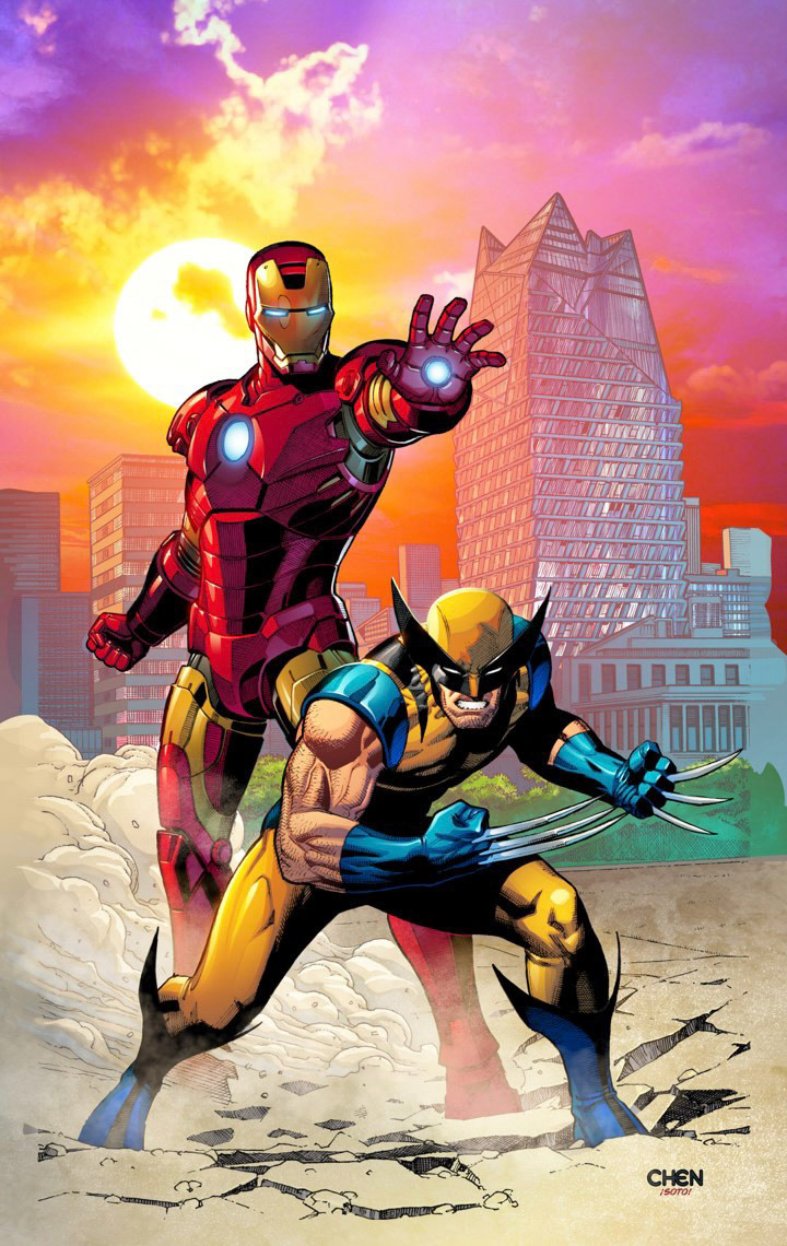 Sean Chen commissioned piece for the Minister of Culture