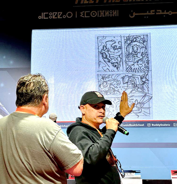 Darren has no idea what he's looking at... and Buddy was no help.