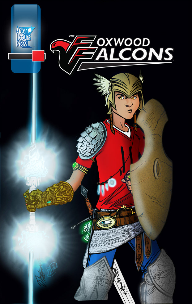 Foxwood Falcons #3 cover by Darren Sanchez