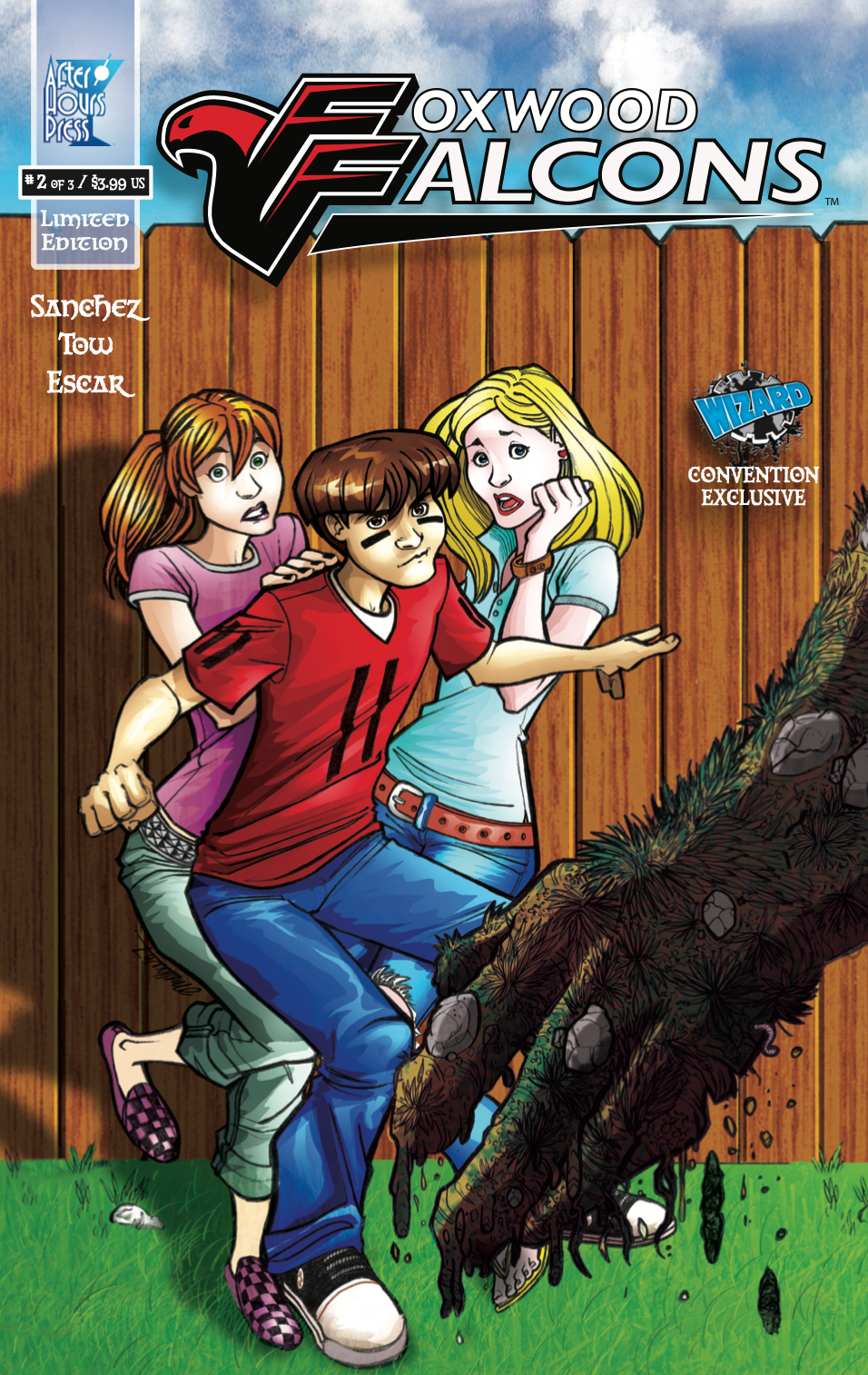 Foxwood Falcons #2 cover by Matthew Tow