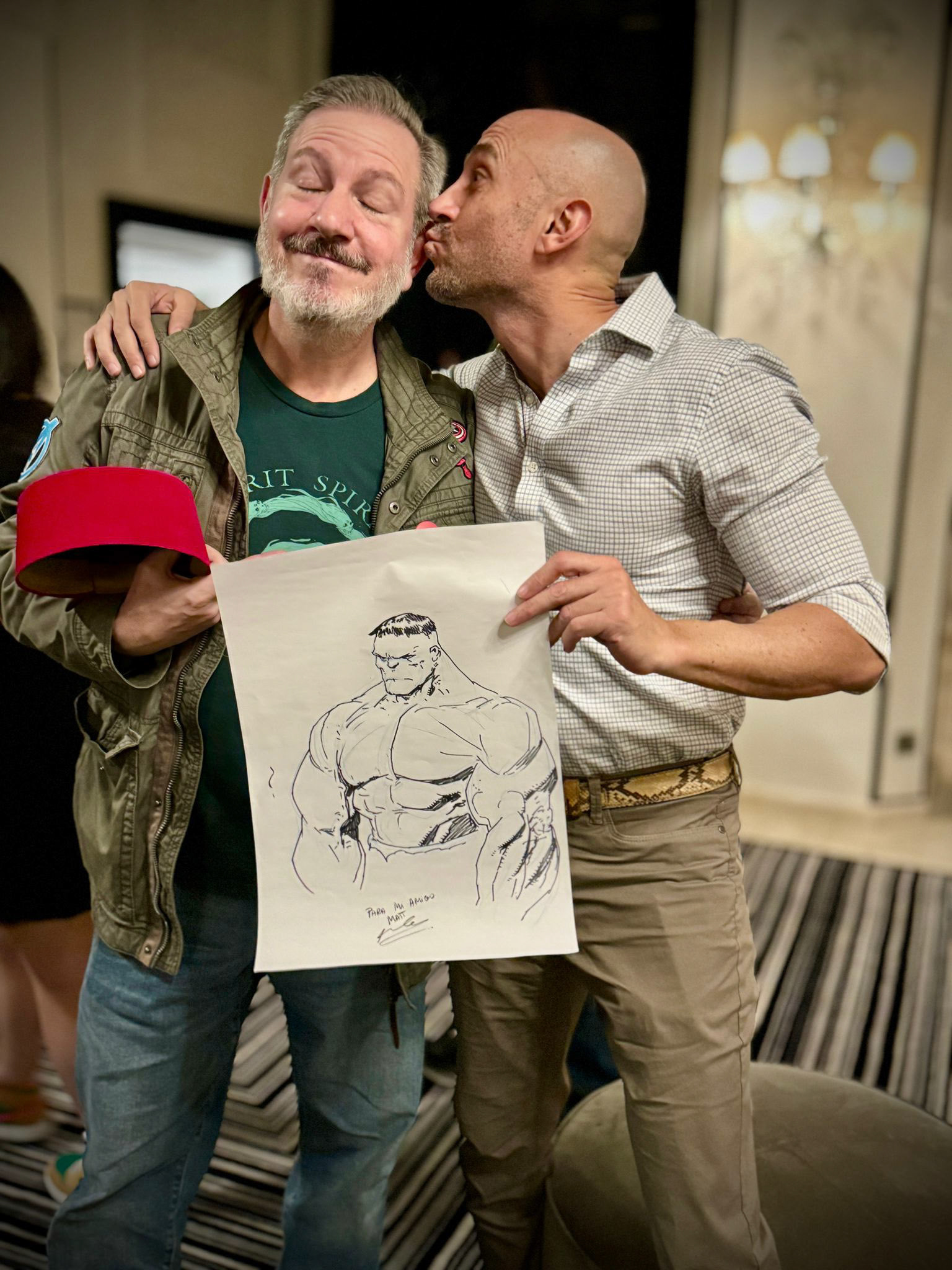 Matteo says thanks for the sketch, Ariel.