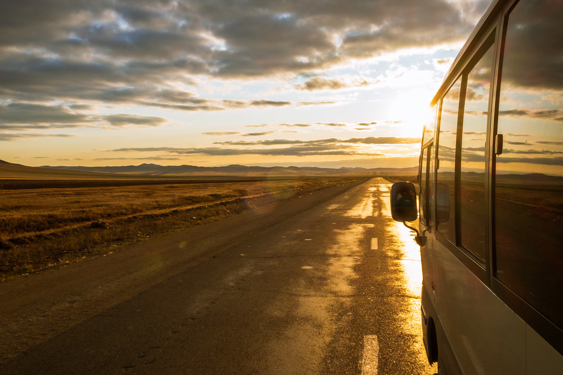 Mongolia Sunset