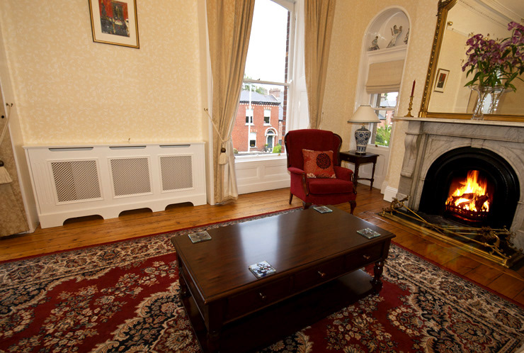 Radiator Cabinet in Drawing room