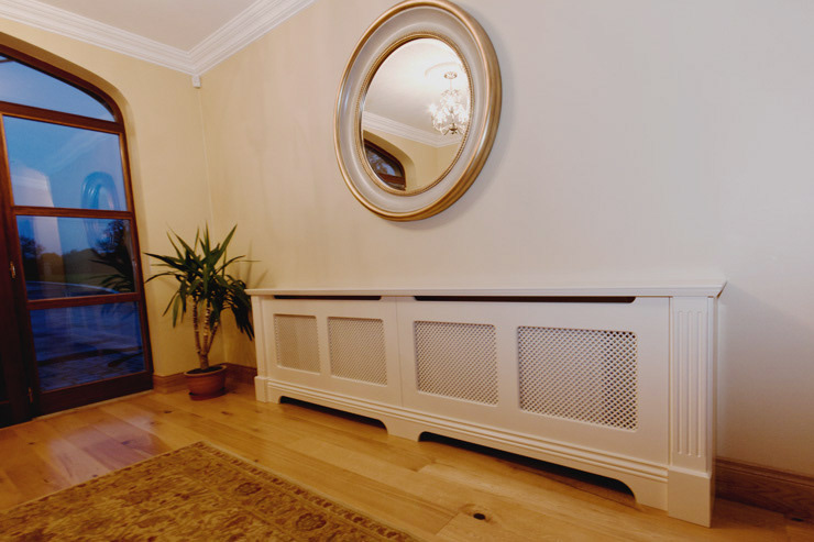 Radiator Cover in Hall