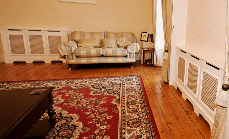 Radiator Cover in Drawing room