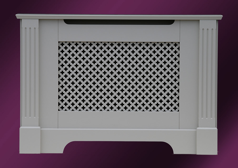 Radiator Cover Standard Medium Fluted Column Design