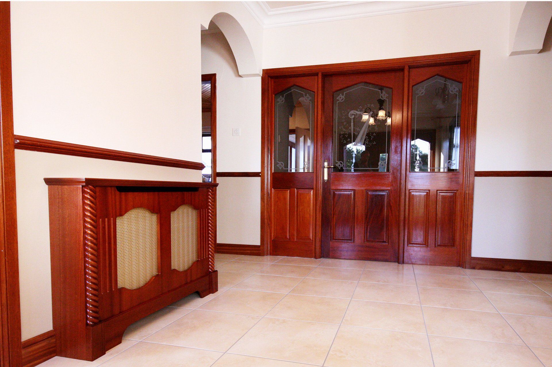 Radiator Cabinet in Entrance Hall