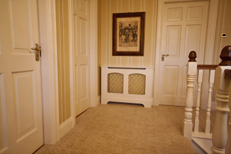 Radiator Cover on the Landing
