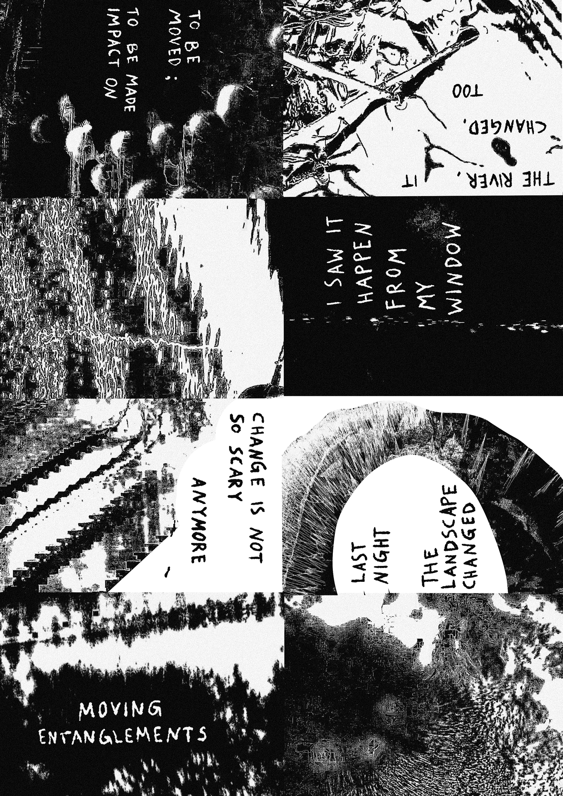 one-page-zine for Moving Entanglements (2026)