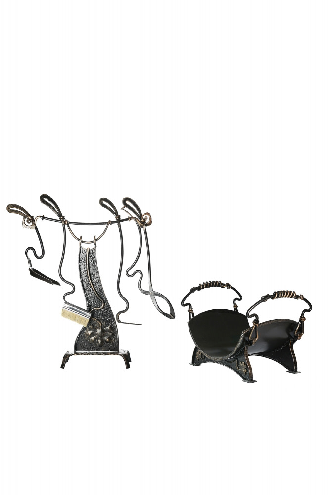 Fireplace set, by O. Tyndyk, Ukraine