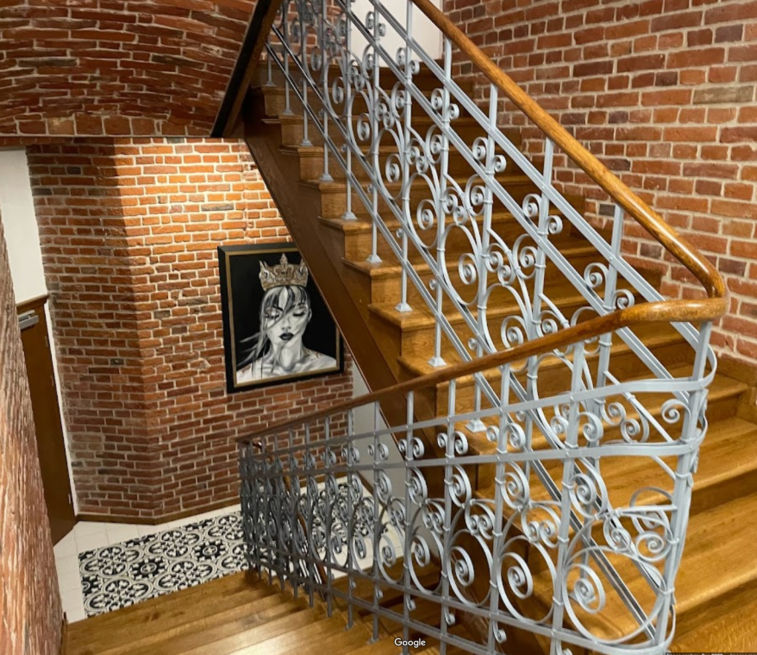 Wrought Iron Staircase, by O. Tyndyk, Krakow, Poland, 2021