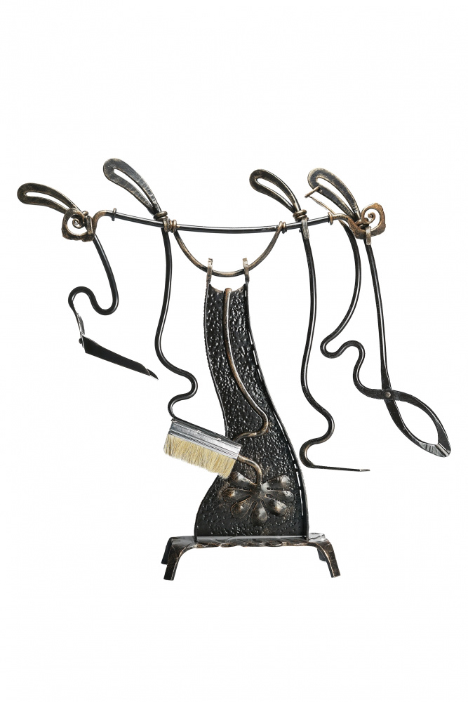 Fireplace set, by O. Tyndyk, Ukraine