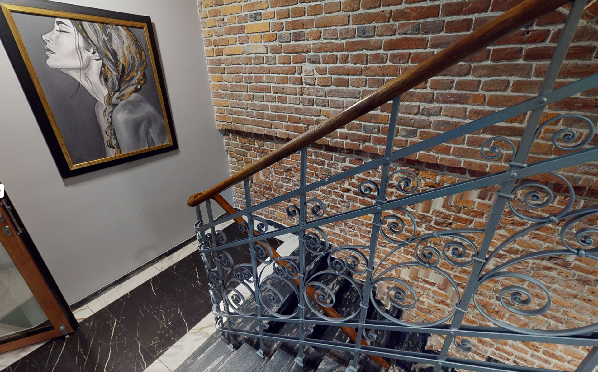 Wrought Iron Staircase, by O. Tyndyk, Krakow, Poland, 2021