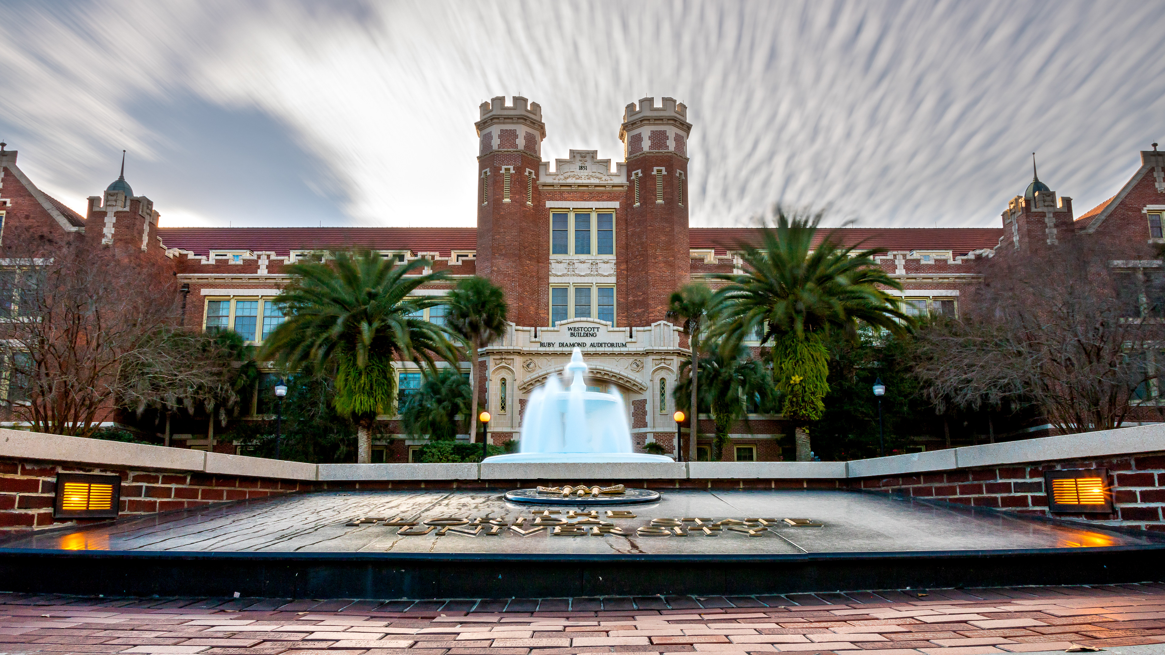 Westcott Building Long Exposure Clouds
