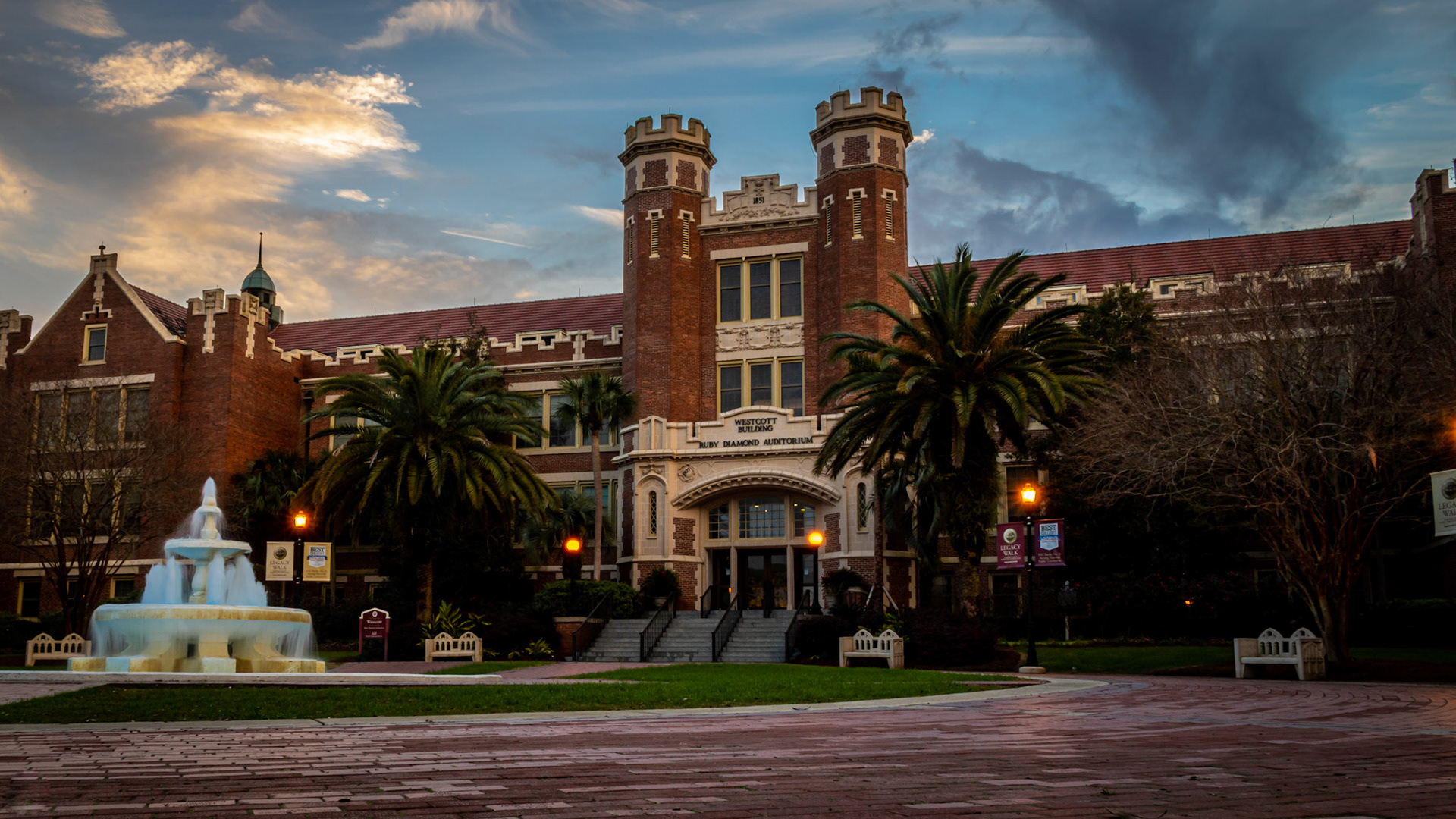 Westcott Building Evening