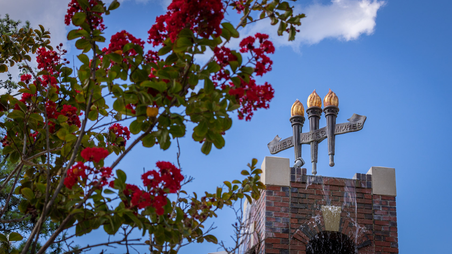 Red Flower Heritage Fountain