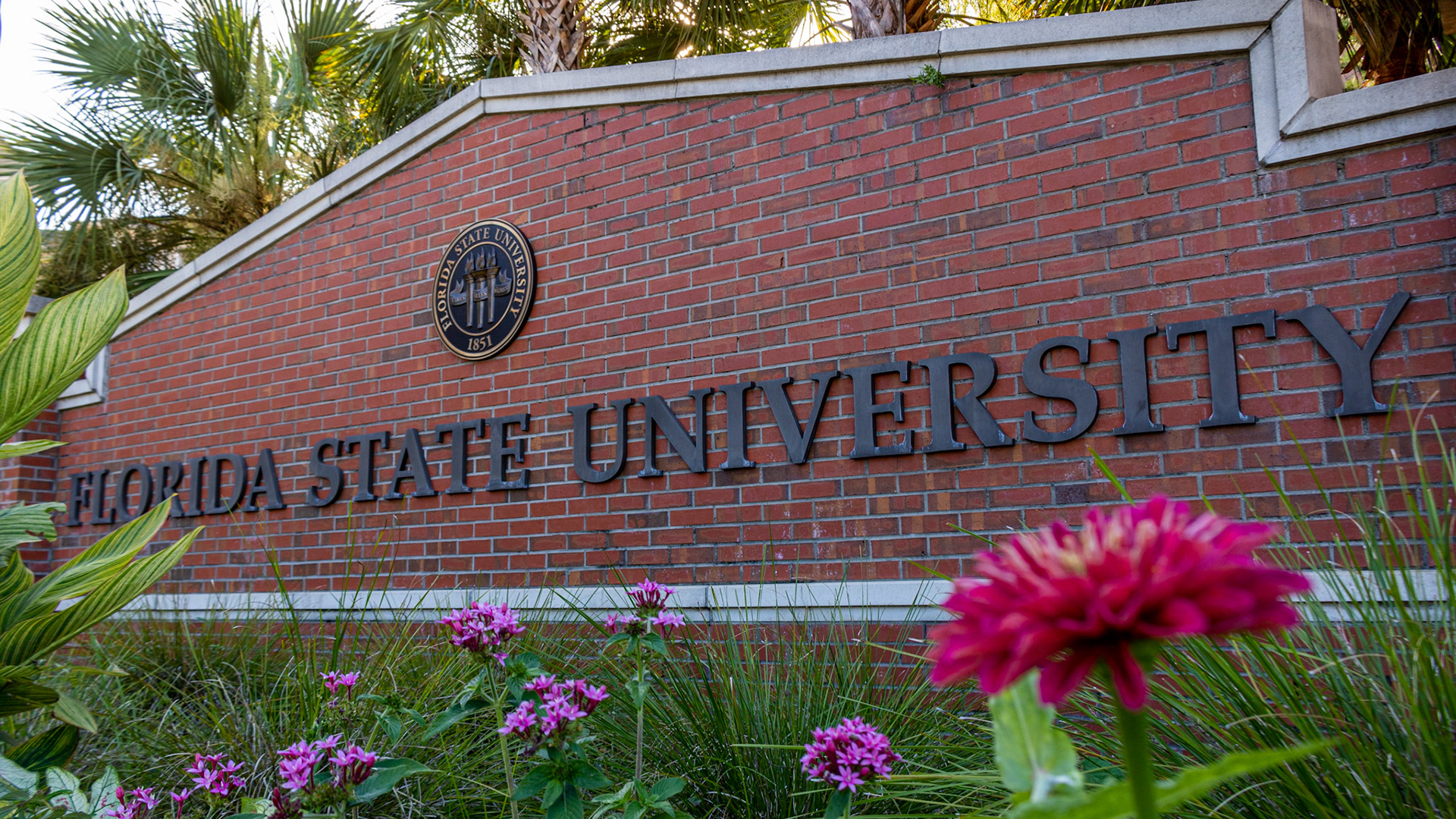 Florida State University Sign