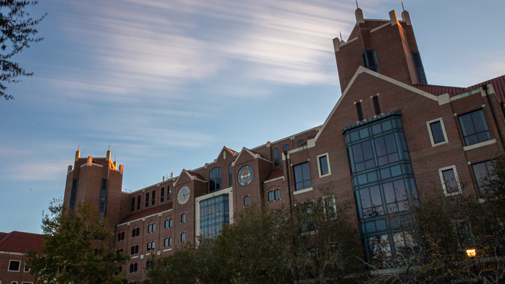 Doak Campbell Stadium Long Exposure Evening Close-up