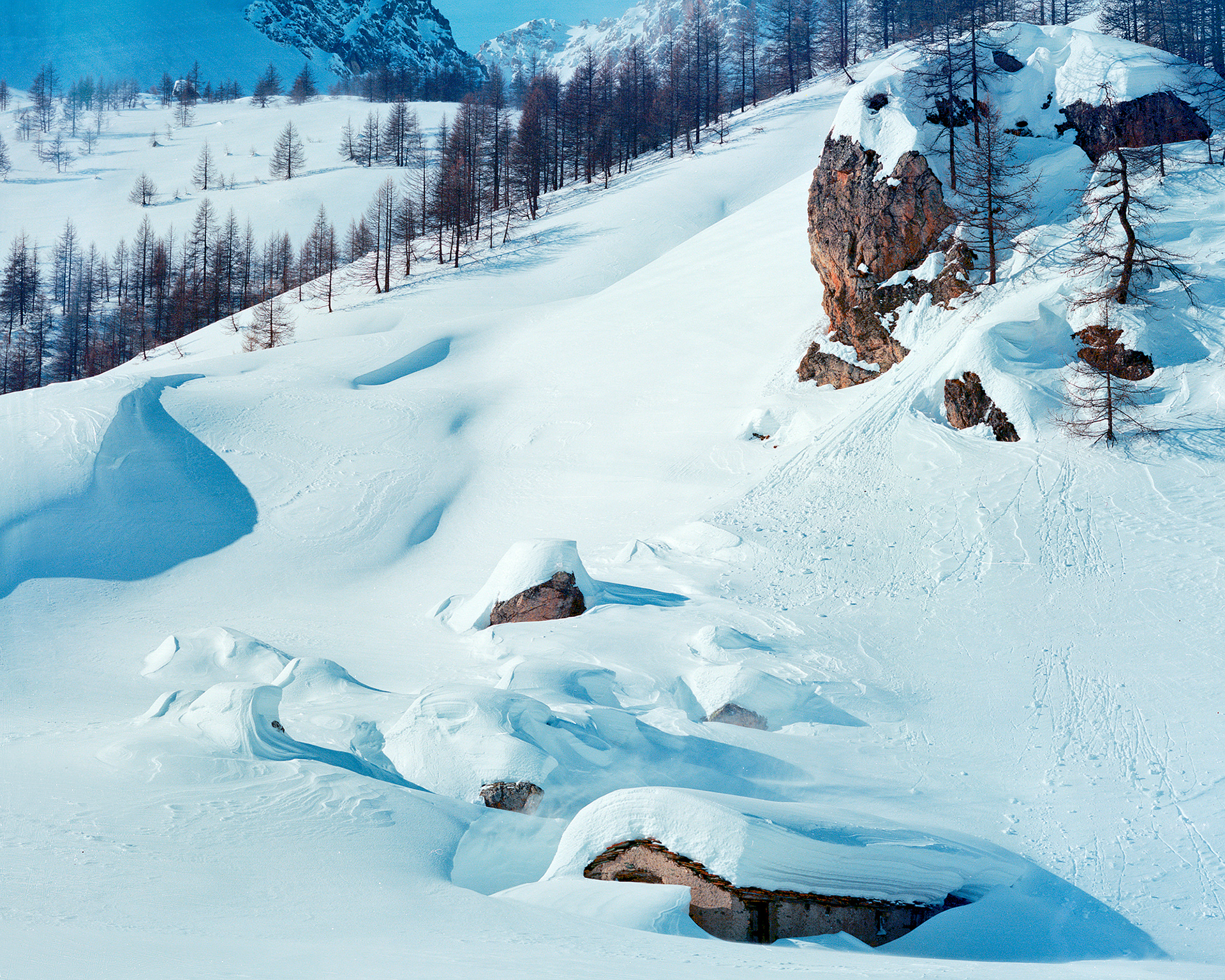 Valle Maira vallone di Onerzio - Kodak Portra 400 4x5