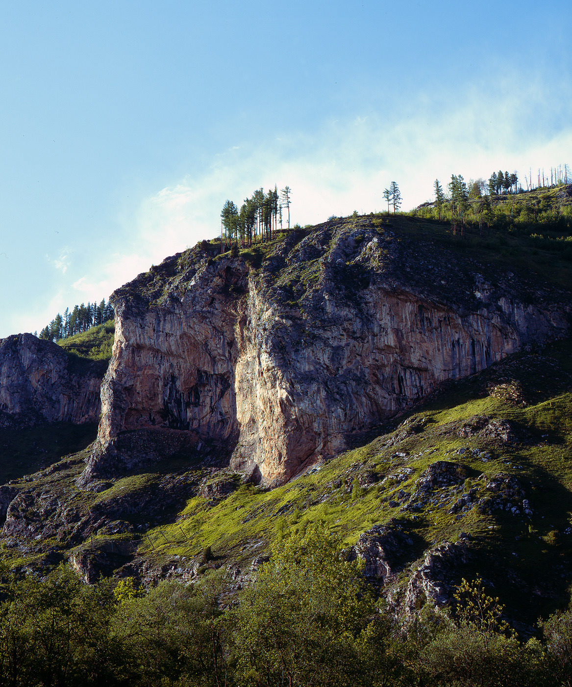 Valle Gesso rocche di Andonno - Fuji Provia 100 4x5