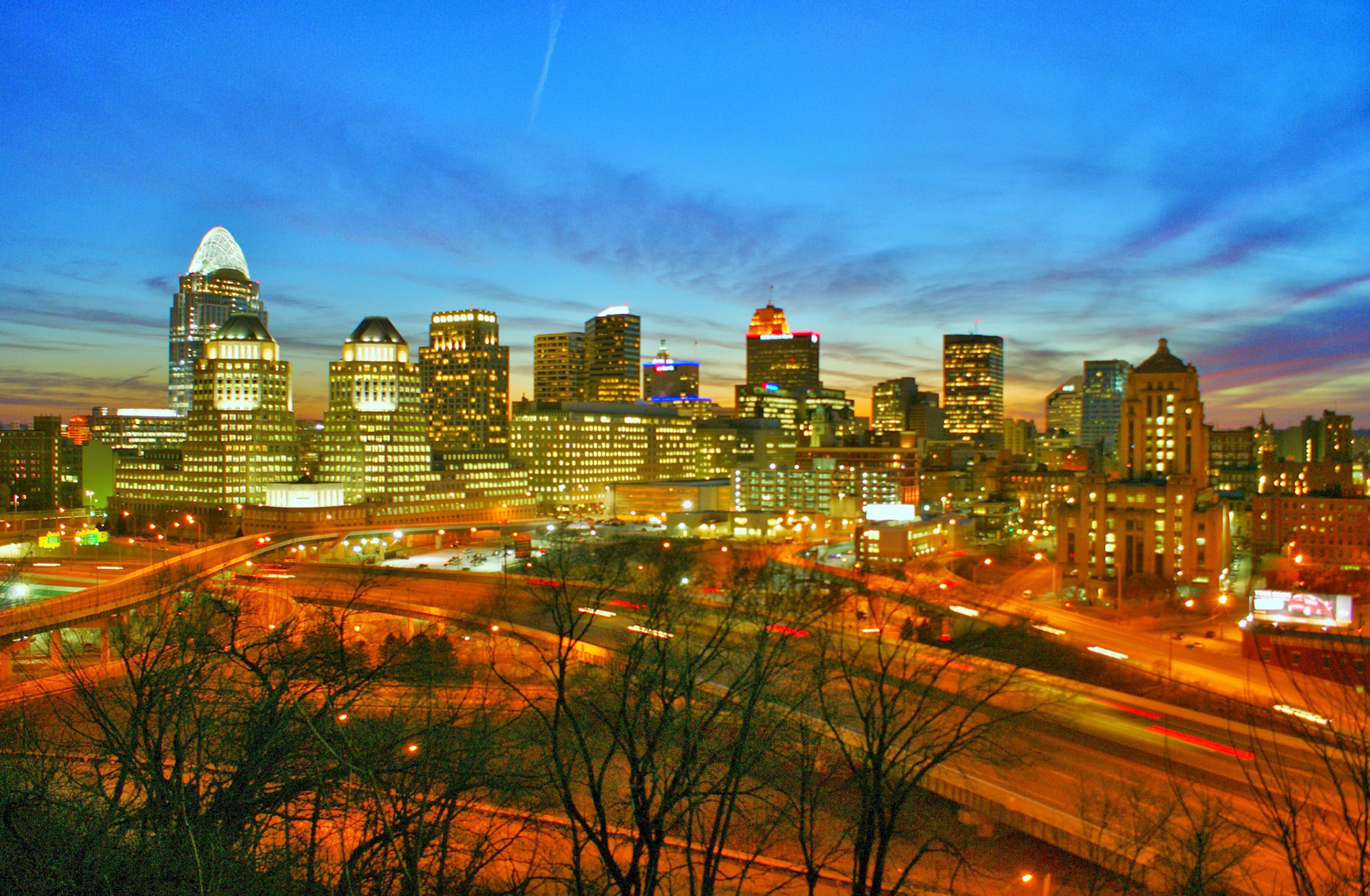 Cincinnati at Night