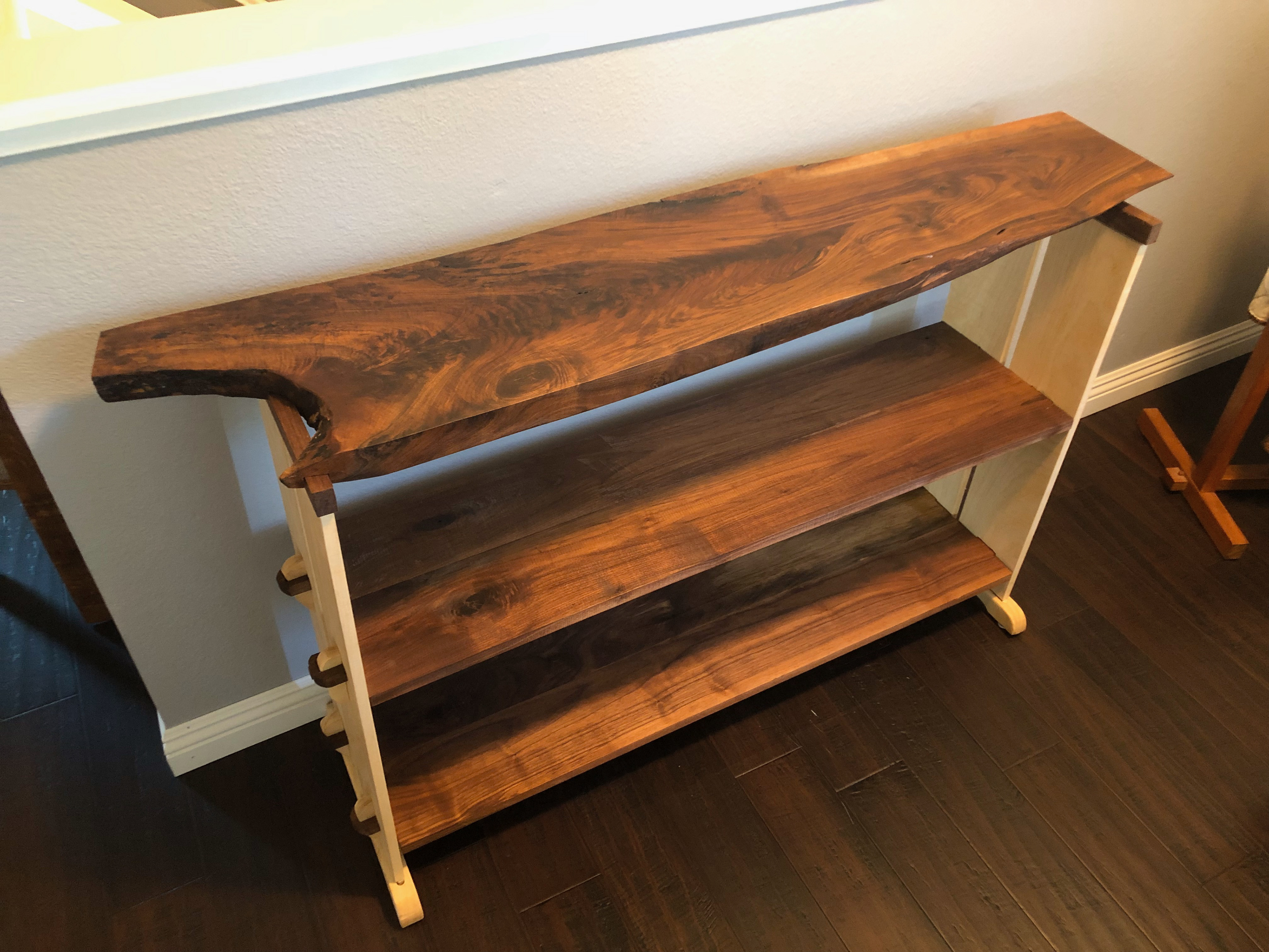 Walnut Crotch Figure slab