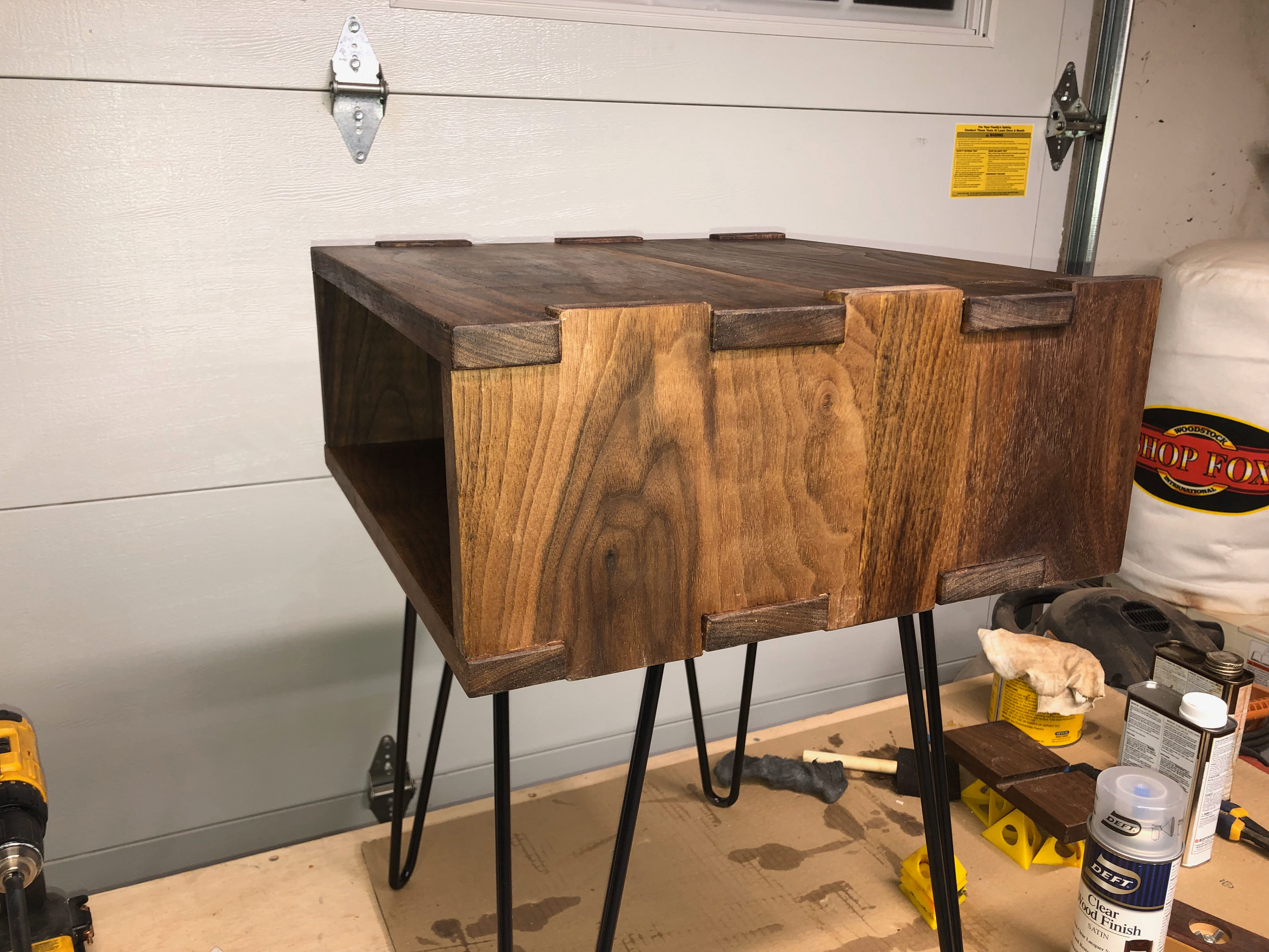Walnut Nightstand