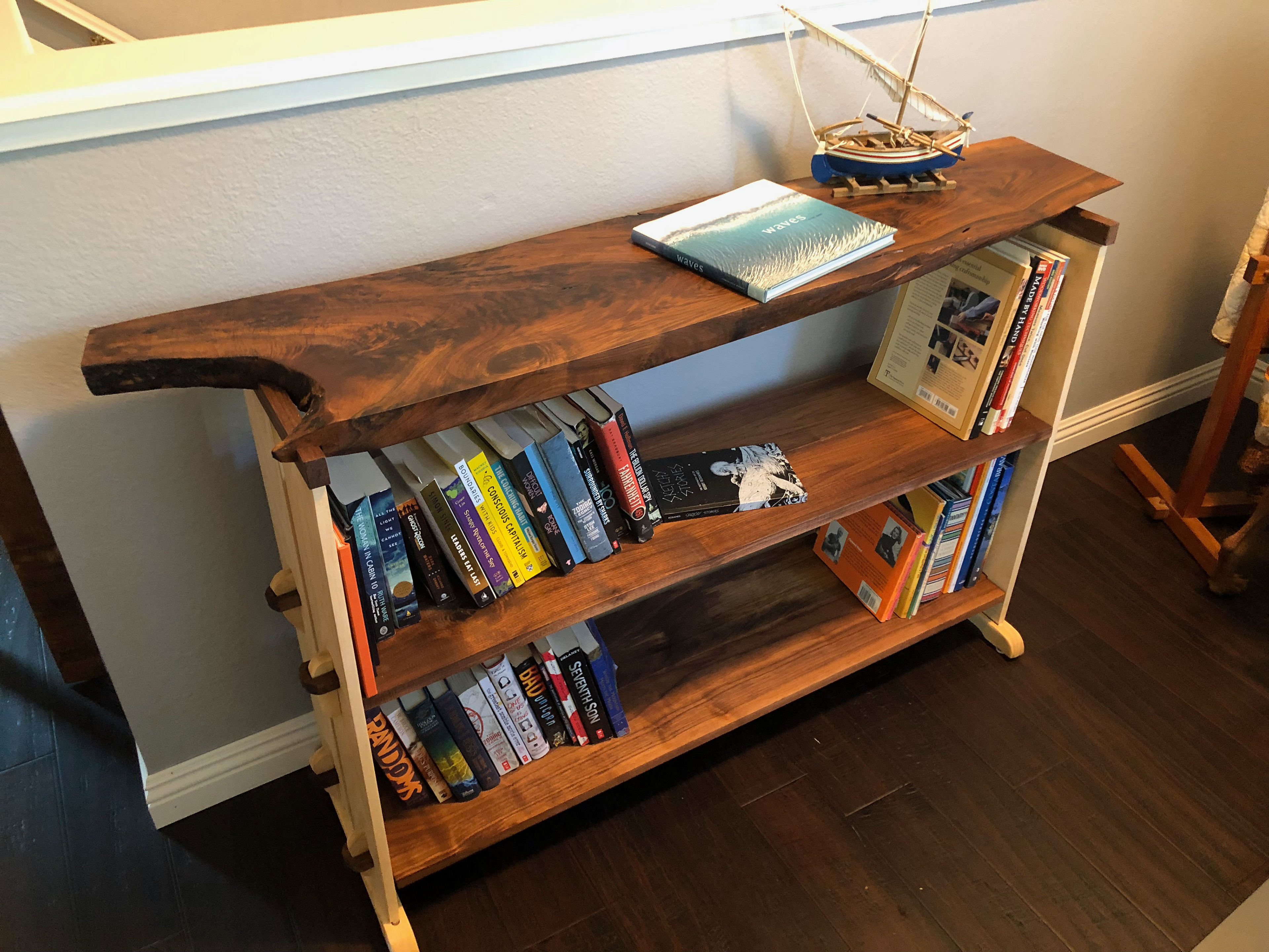Walnut / Ash Bookcase
