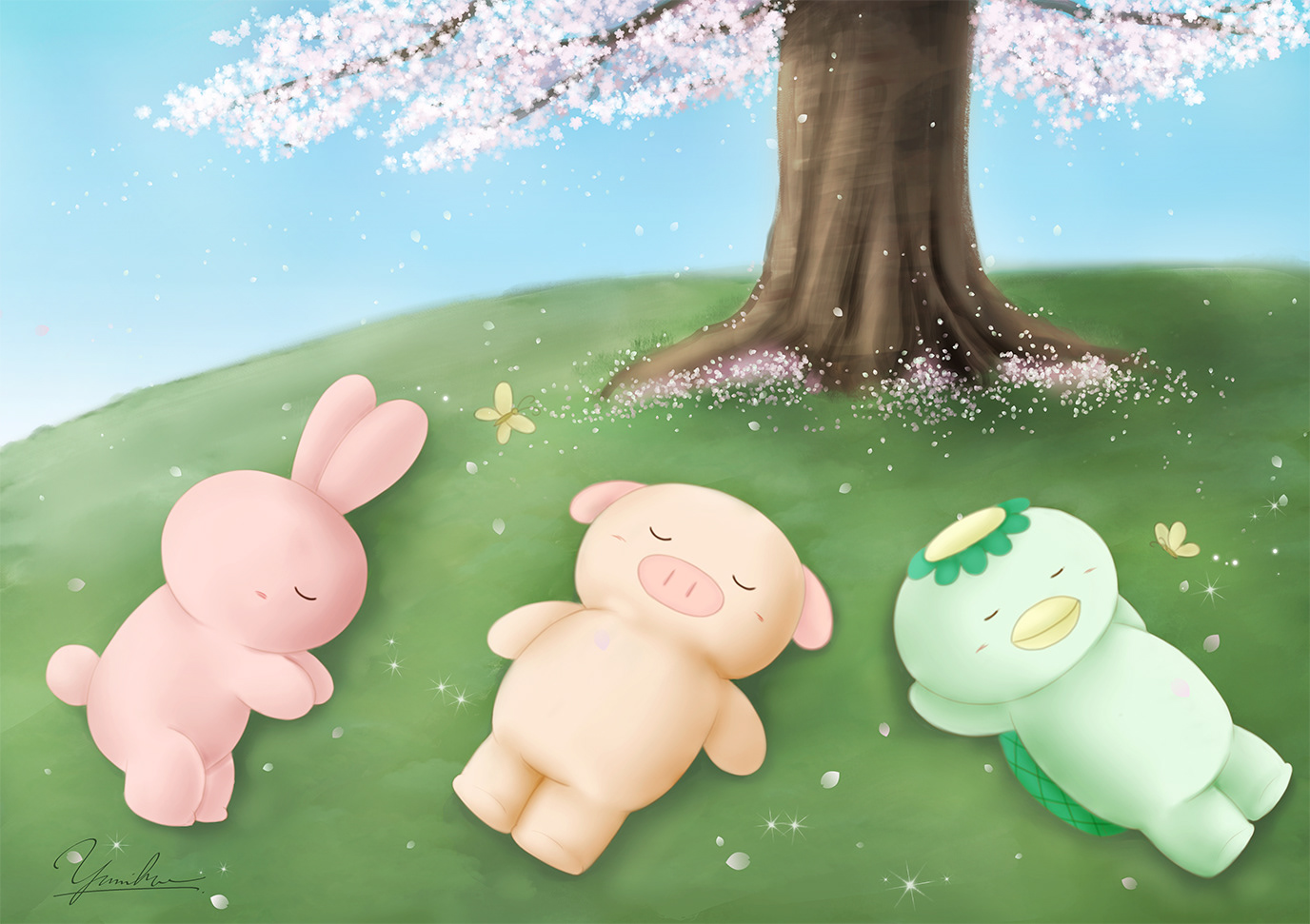 Sunny Spot in Spring