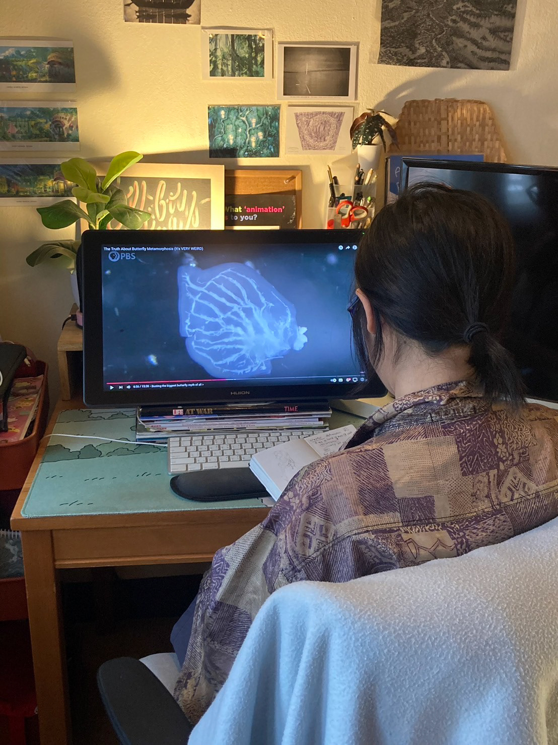 P'Belle immerses herself in understanding and researching about eggs