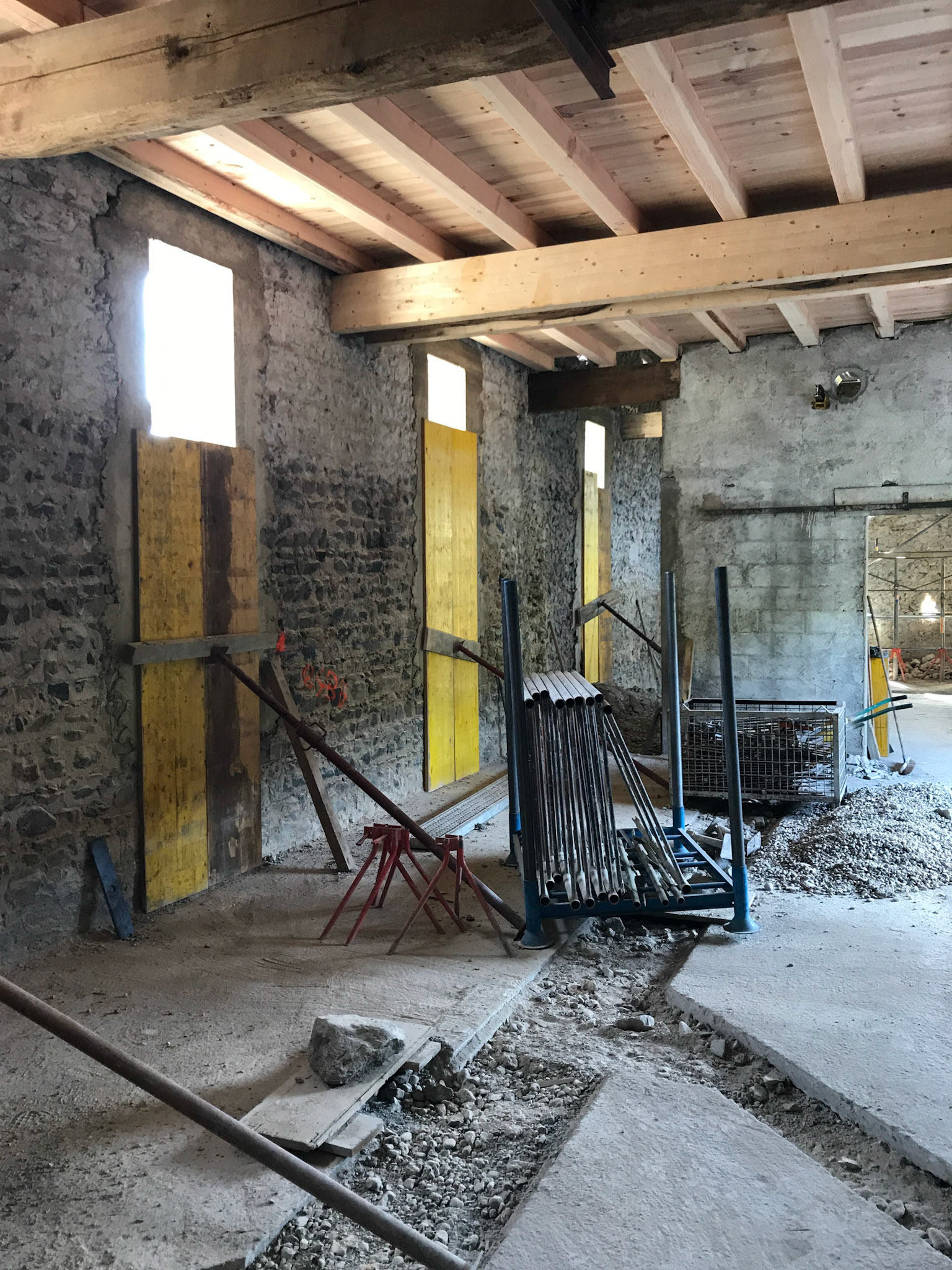 Nouvel apport de lumière