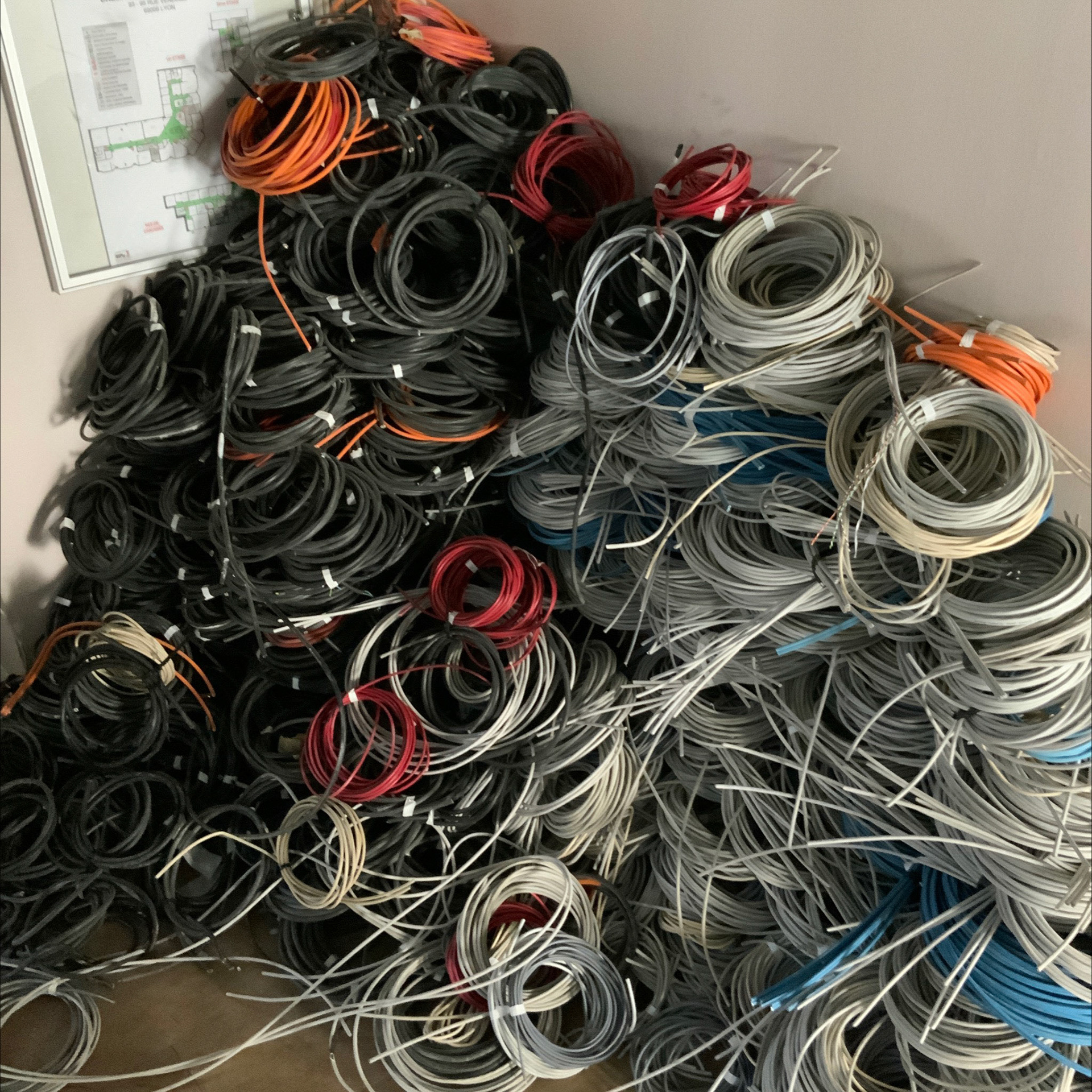 Recyclage des câbles