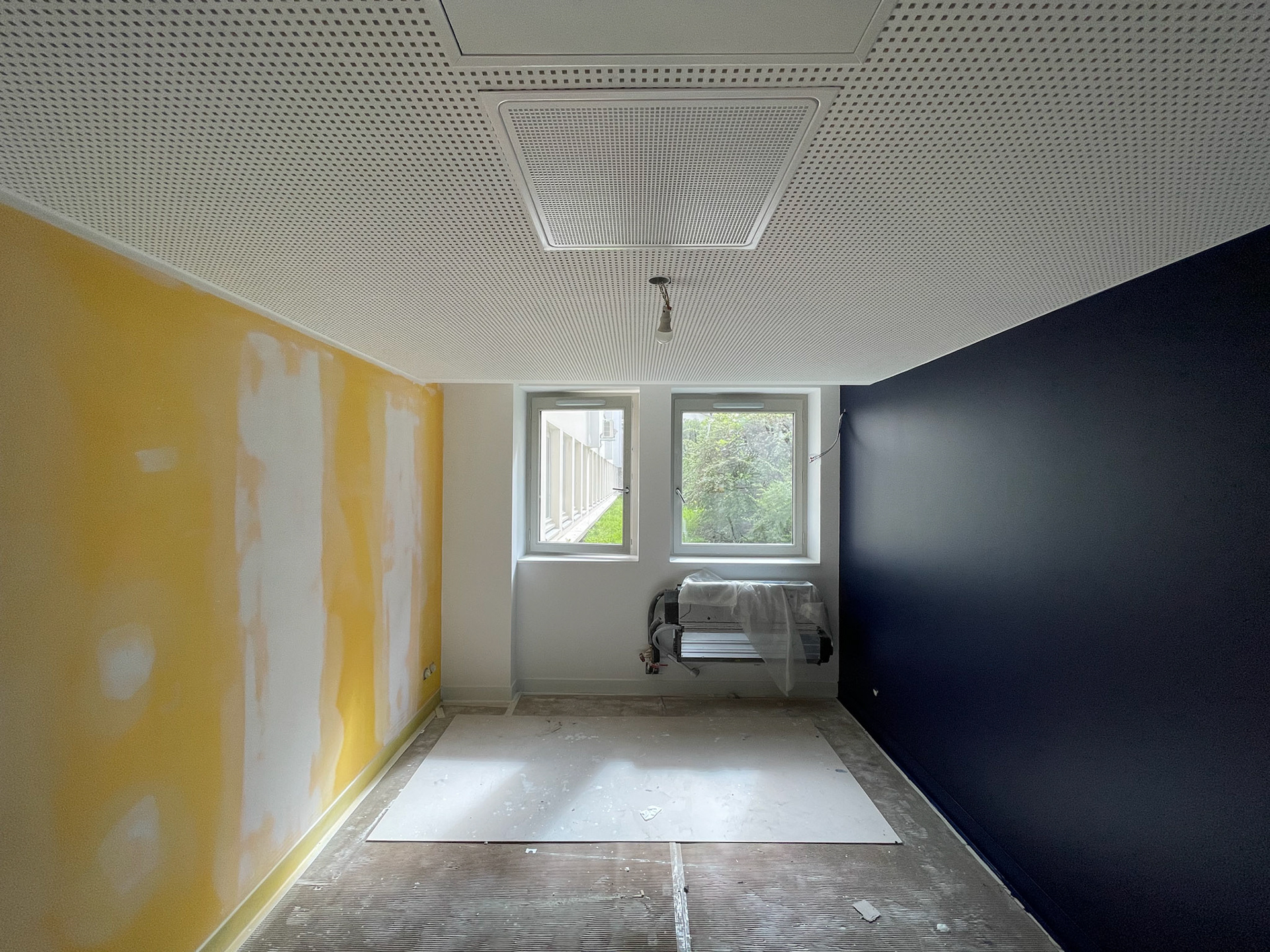 Mise en peinture