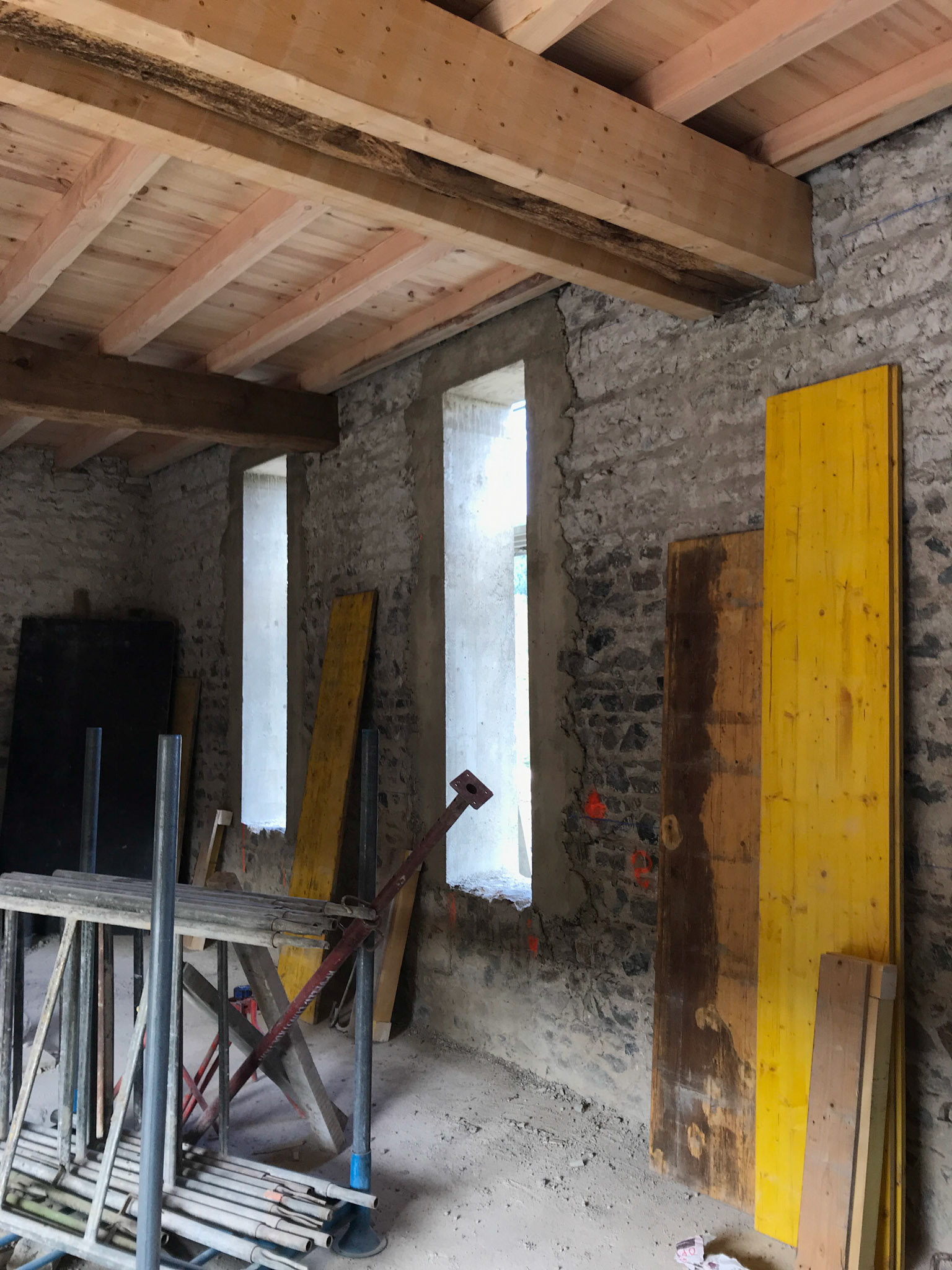 Nouvel apport de lumière