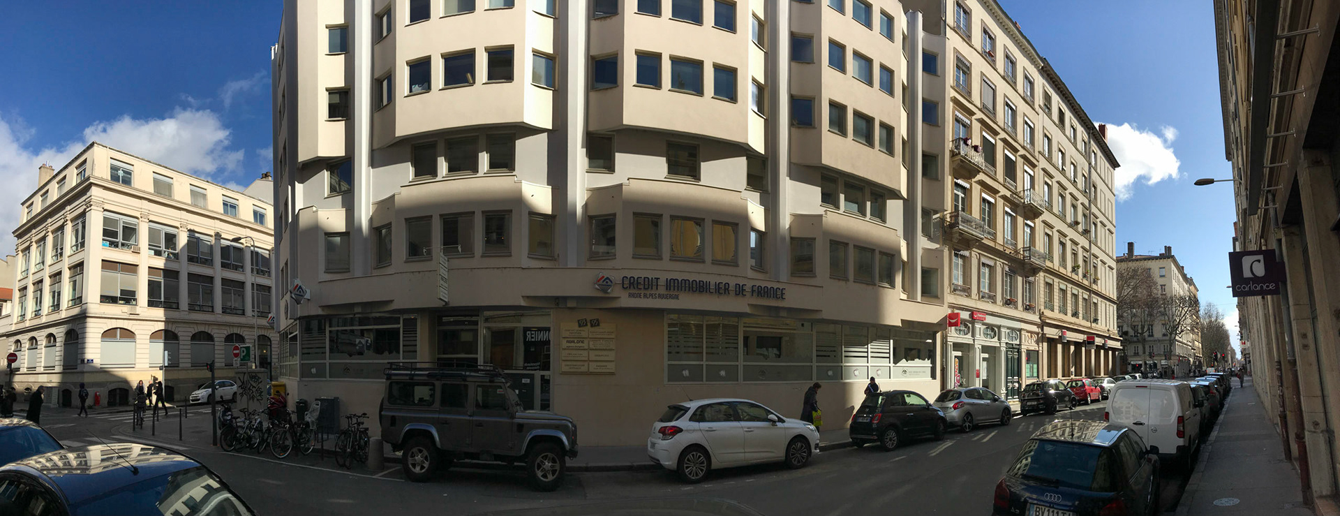 Vue de la rue