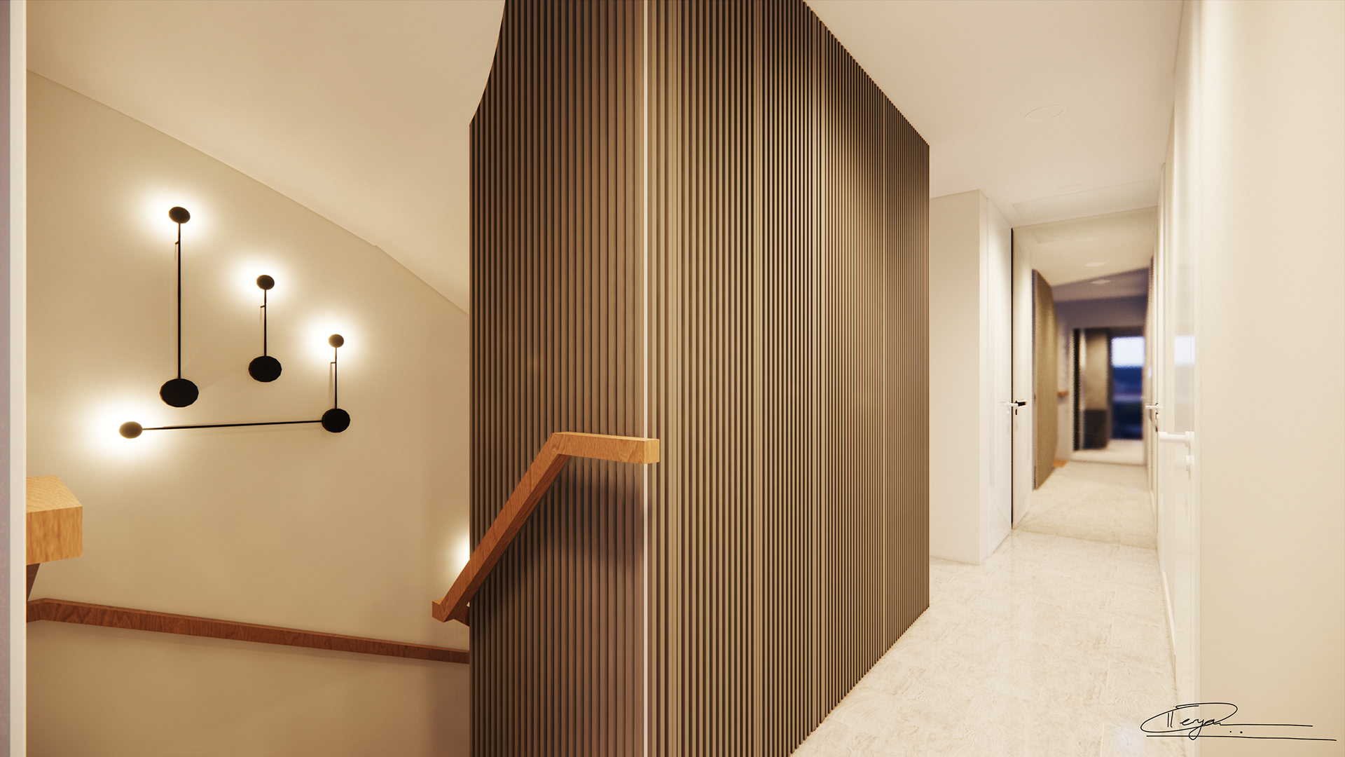 derya damla idi - Family House Interior Design Project_T.H.B. House
