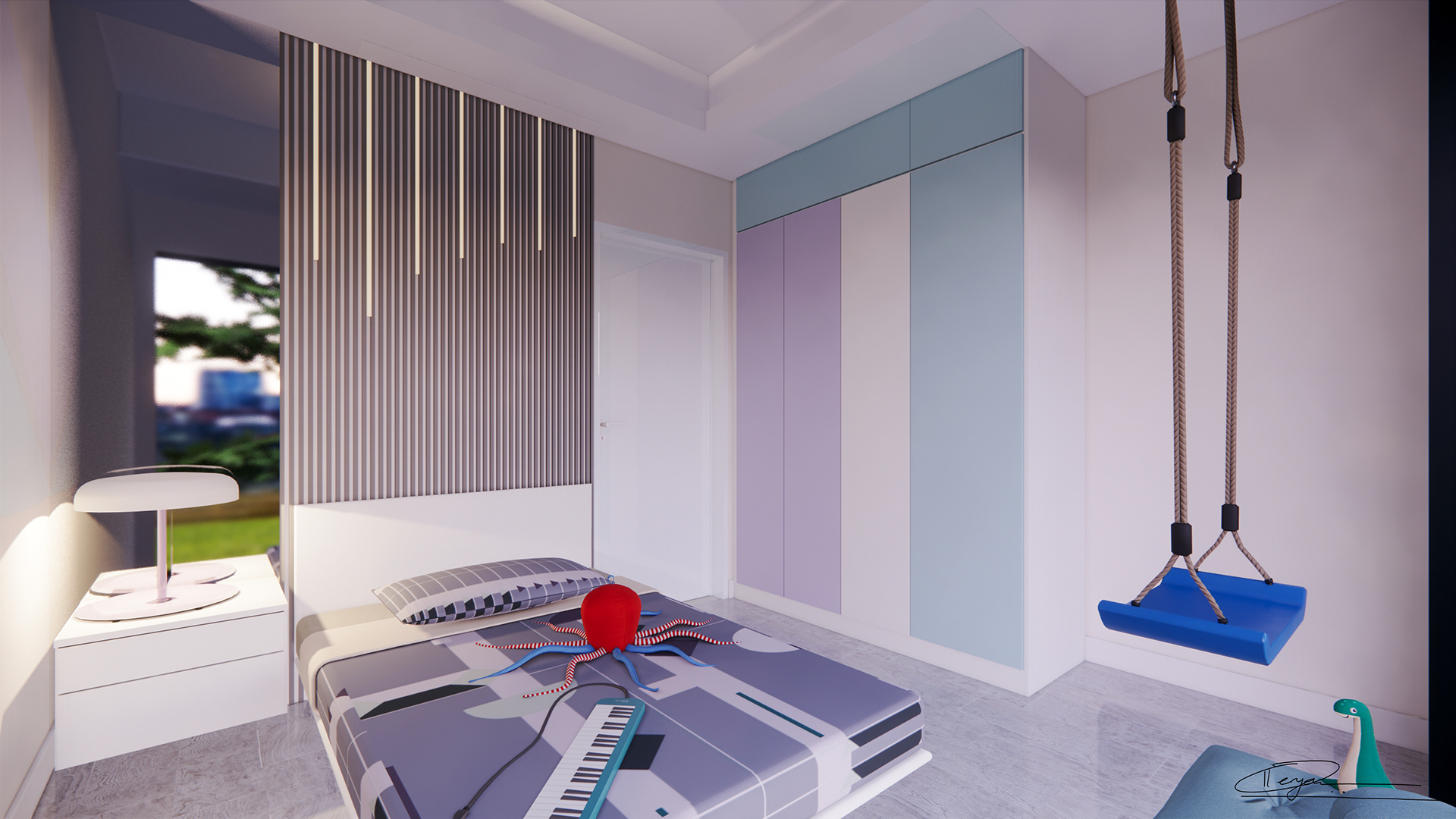 derya damla idi - Family House Interior Design Project_T.H.B. House