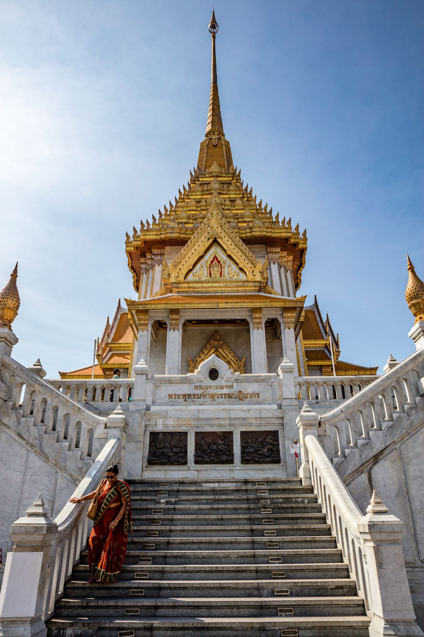 Wat Tramit Temple that holds one of the largest golden Buddas