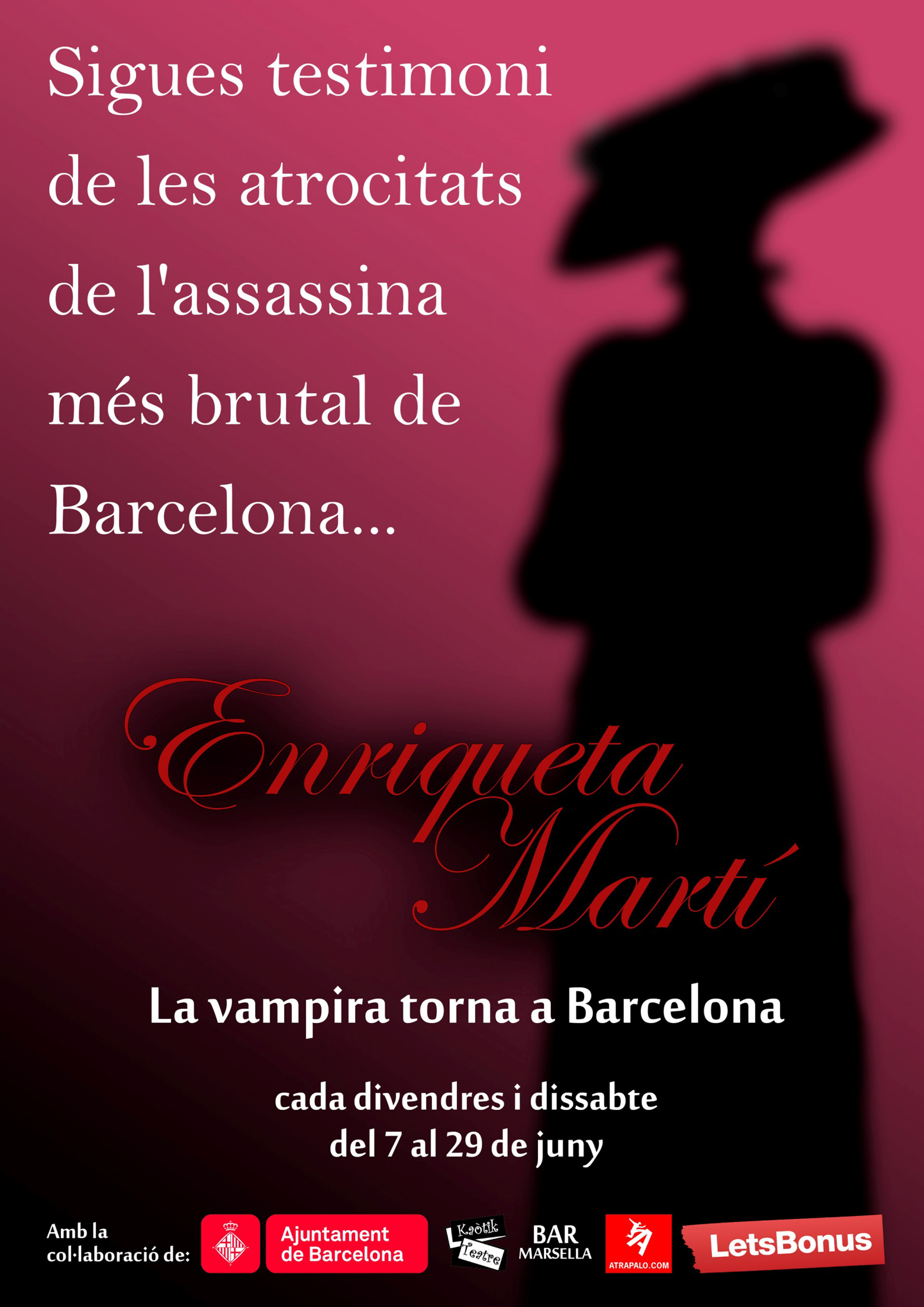 Cartel para un evento ficticio