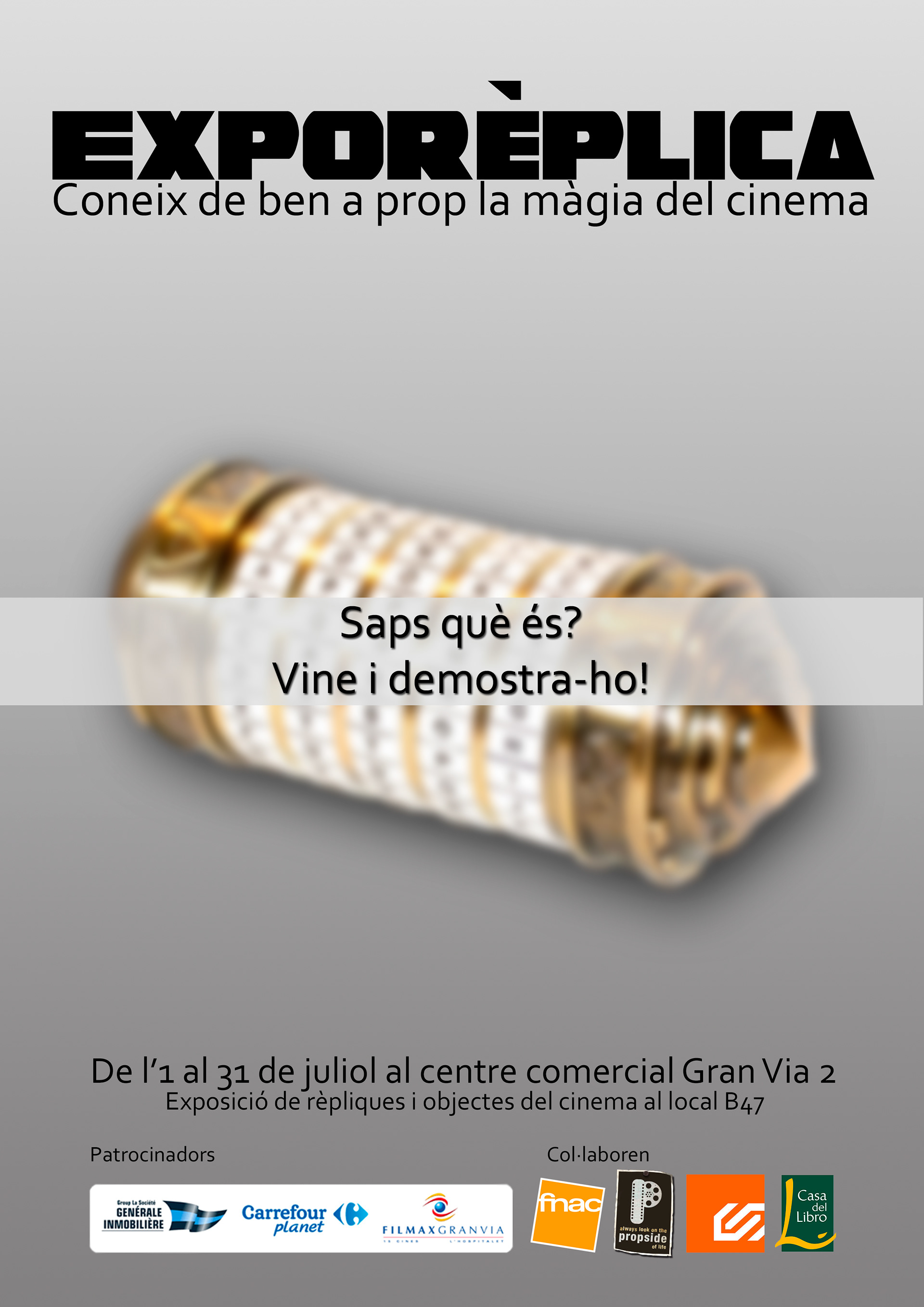 Cartel para una exposición ficticia