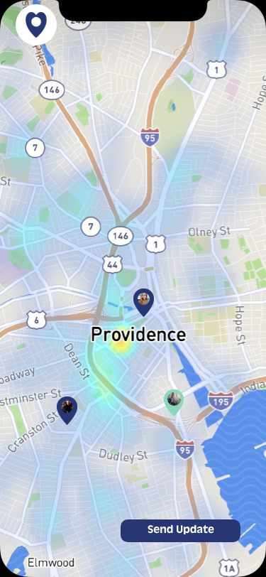 Location Map page