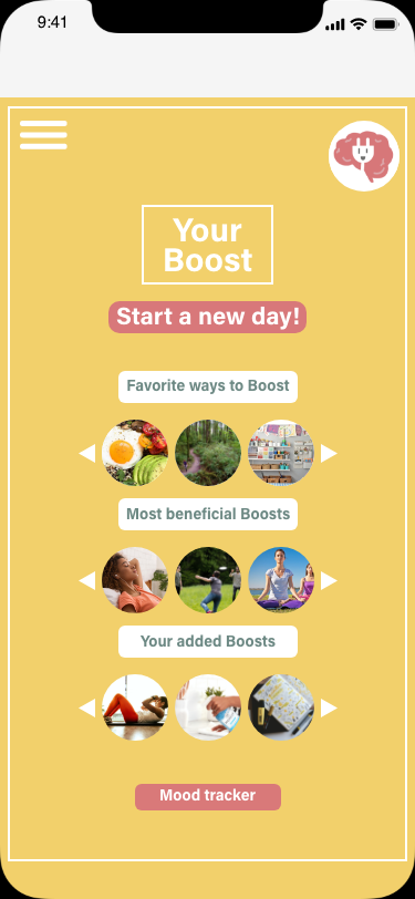 Main Profile Page