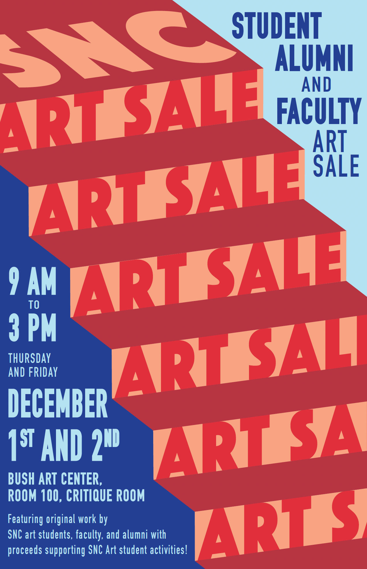 Poster for Annual Art Sale 2022-23