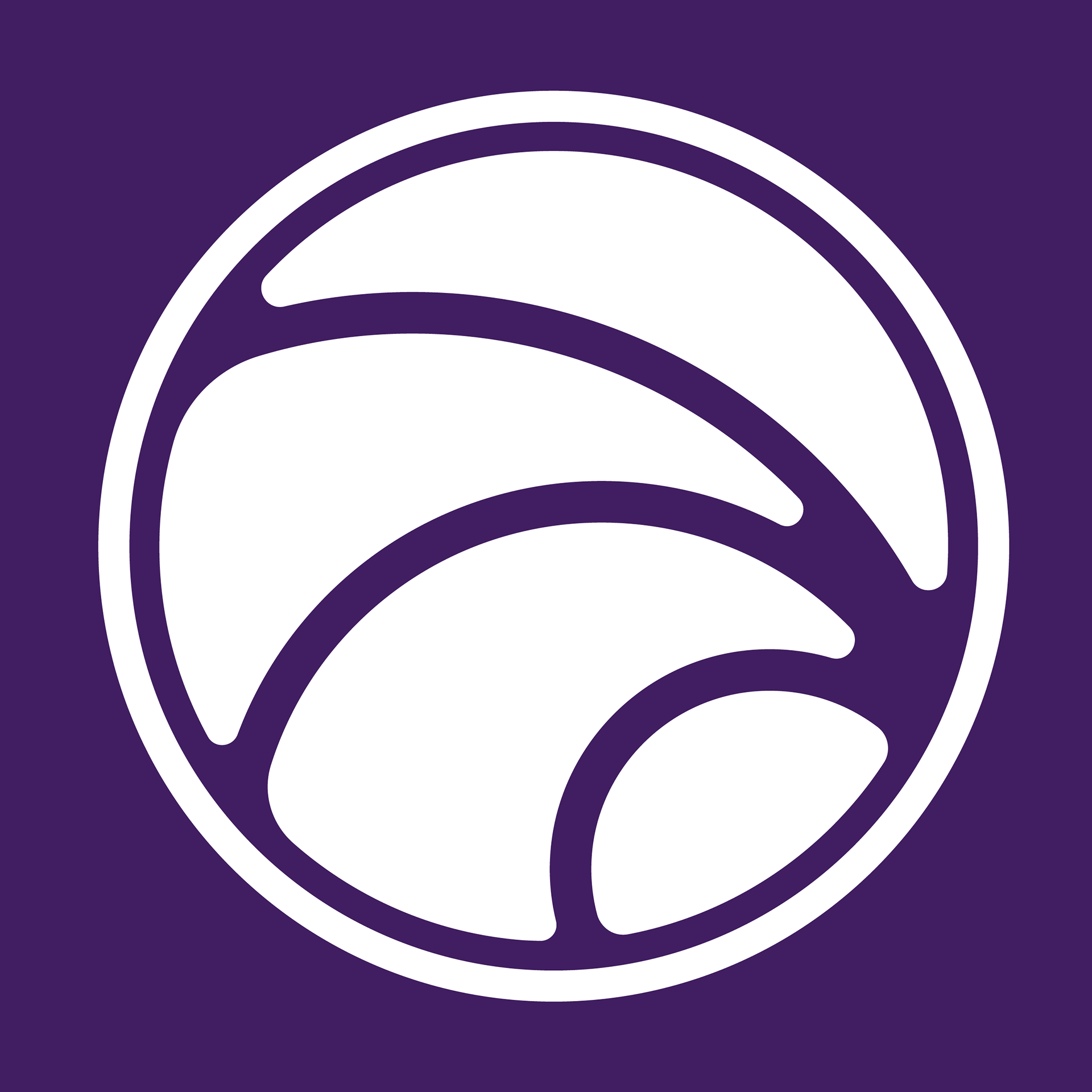 Ambient Health White Logo Mark