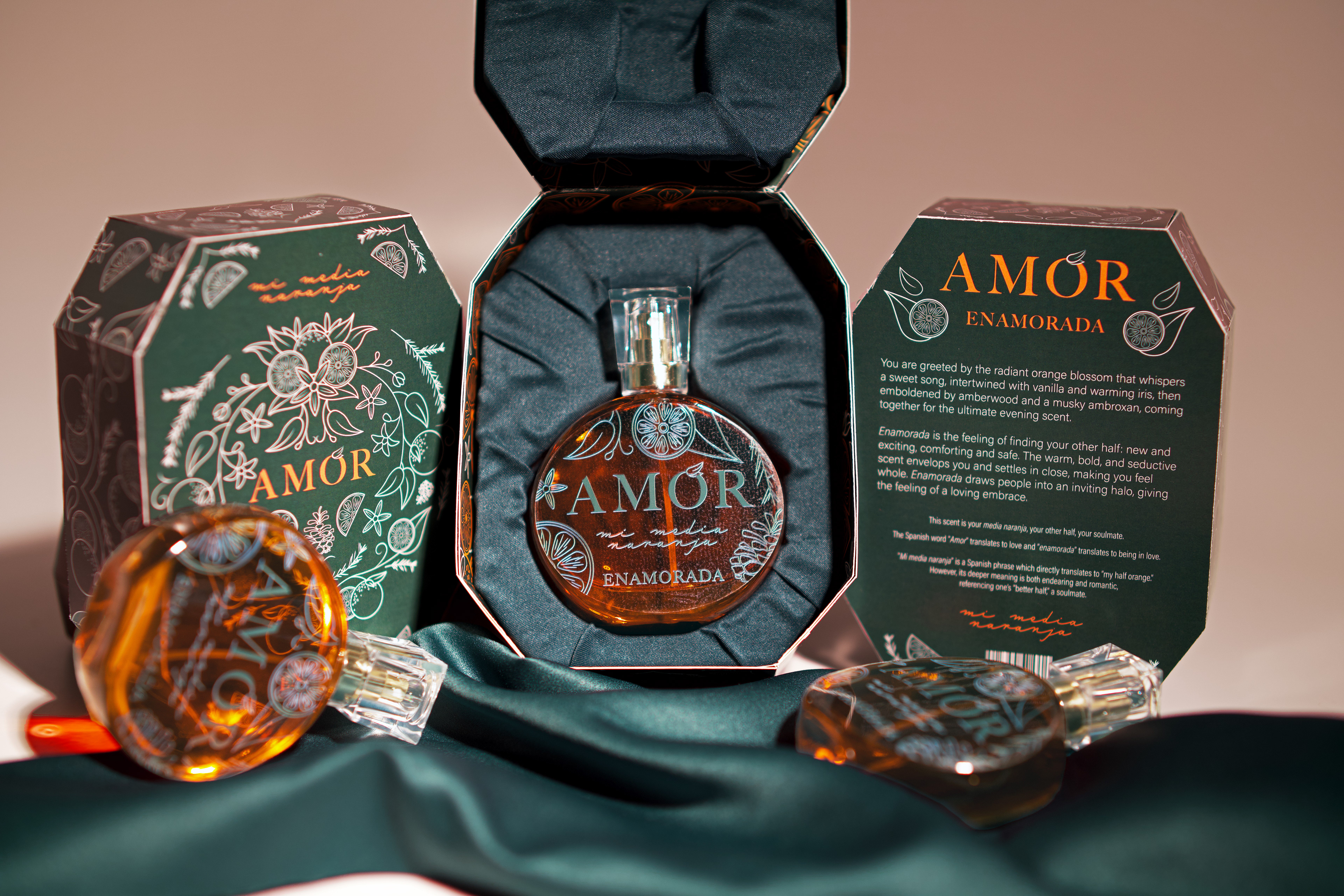 Perfume Packaging Staged Shot