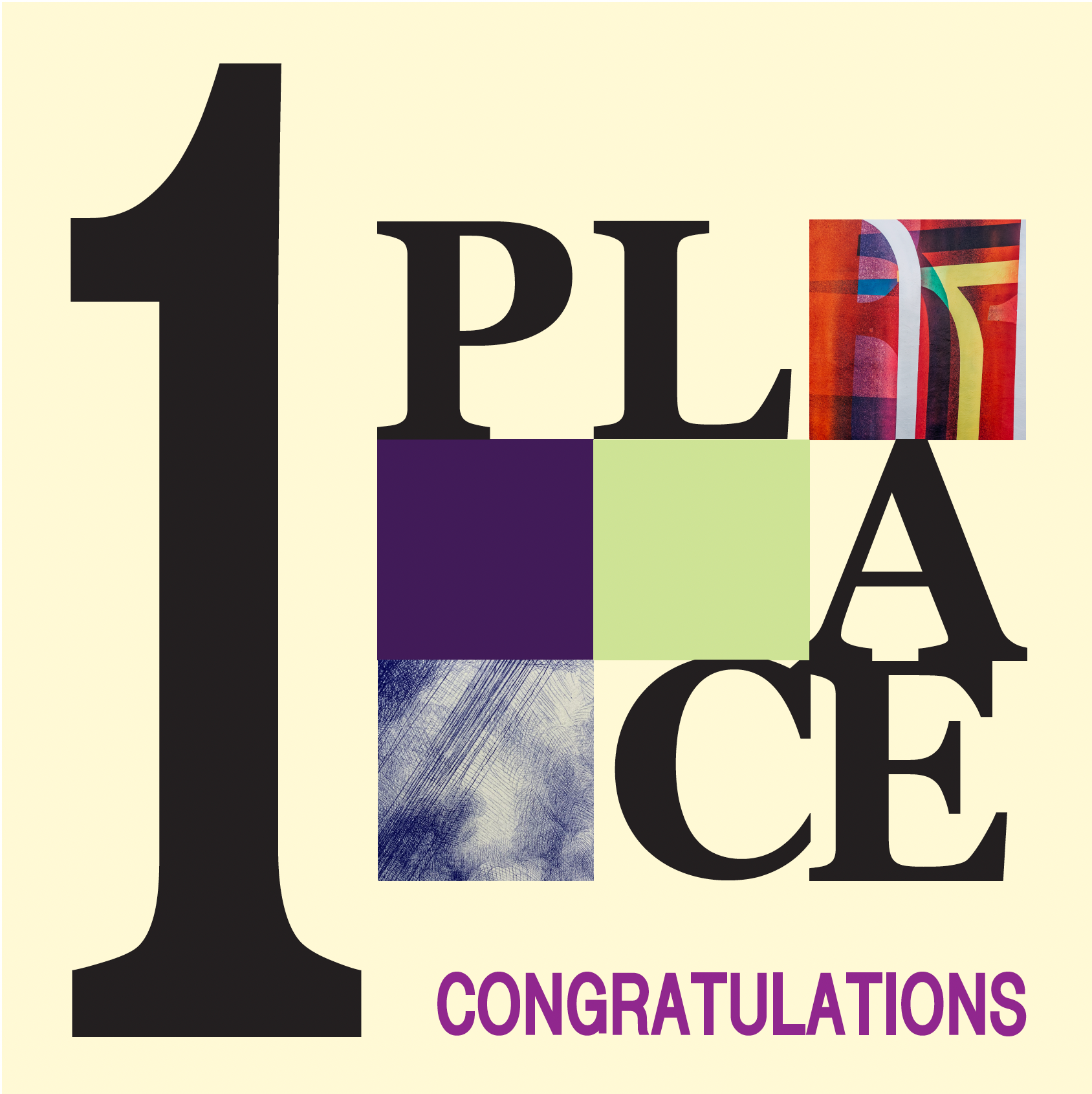 Award Card for Annual Juried Student Art Exhibition 2022-23