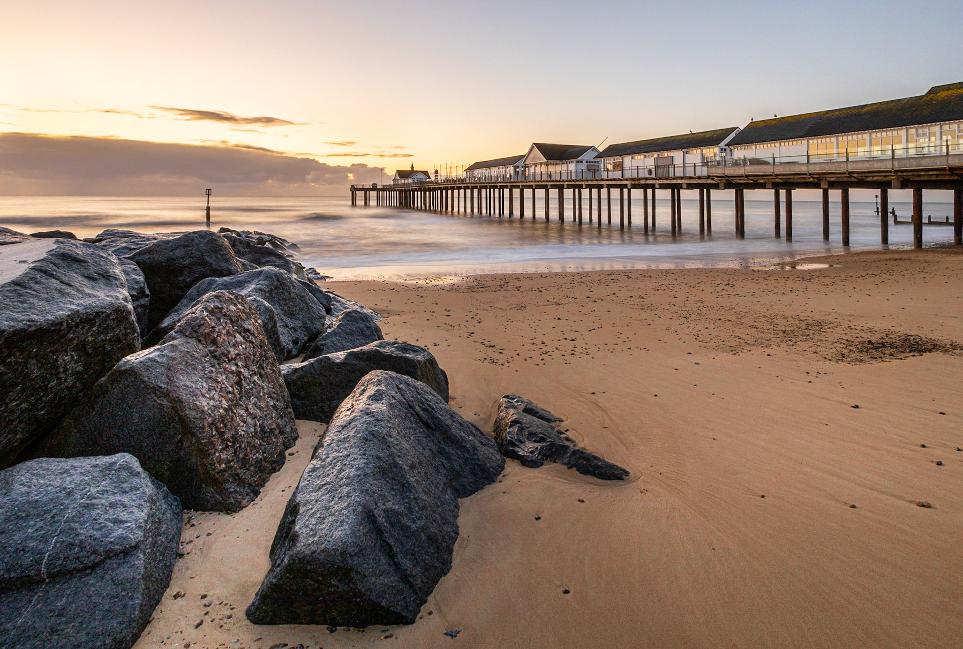 Southwold Pier at dawn